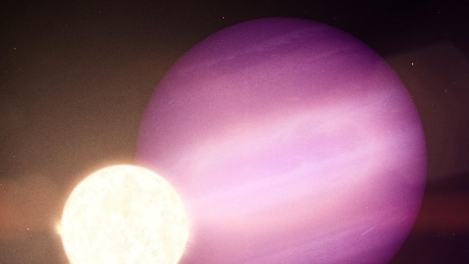 L'astre WD 1856 b, de la grandària de Júpiter, orbita al voltant d'un nan blanc