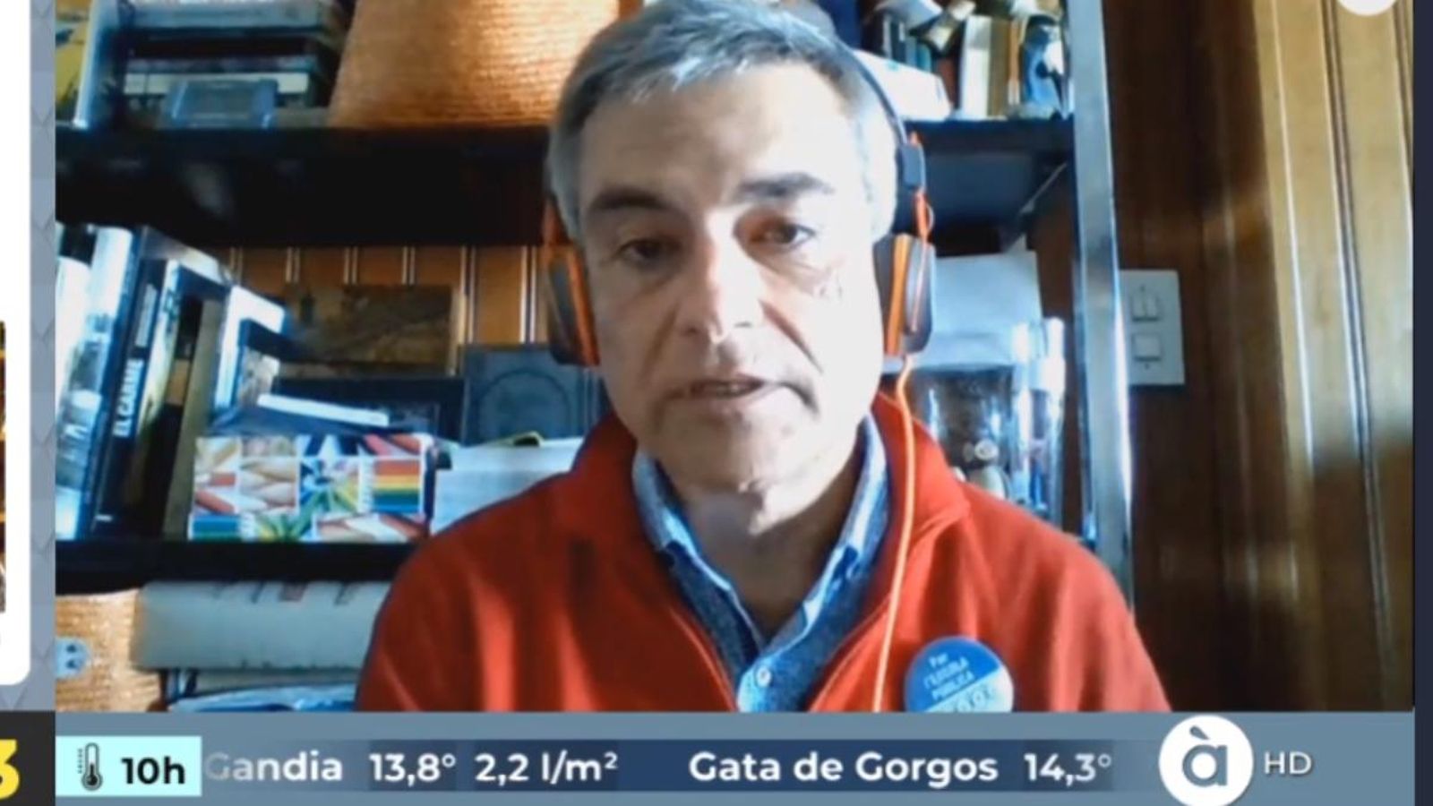 Màrius Fullana, president de la Confederació d'AMPA Gonzalo Anaya, a ‘Les notícies del matí’