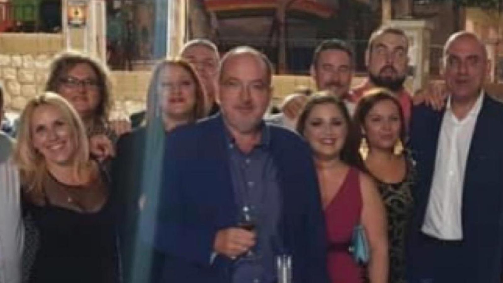 José Vicente Marcó, al centre de la imatge