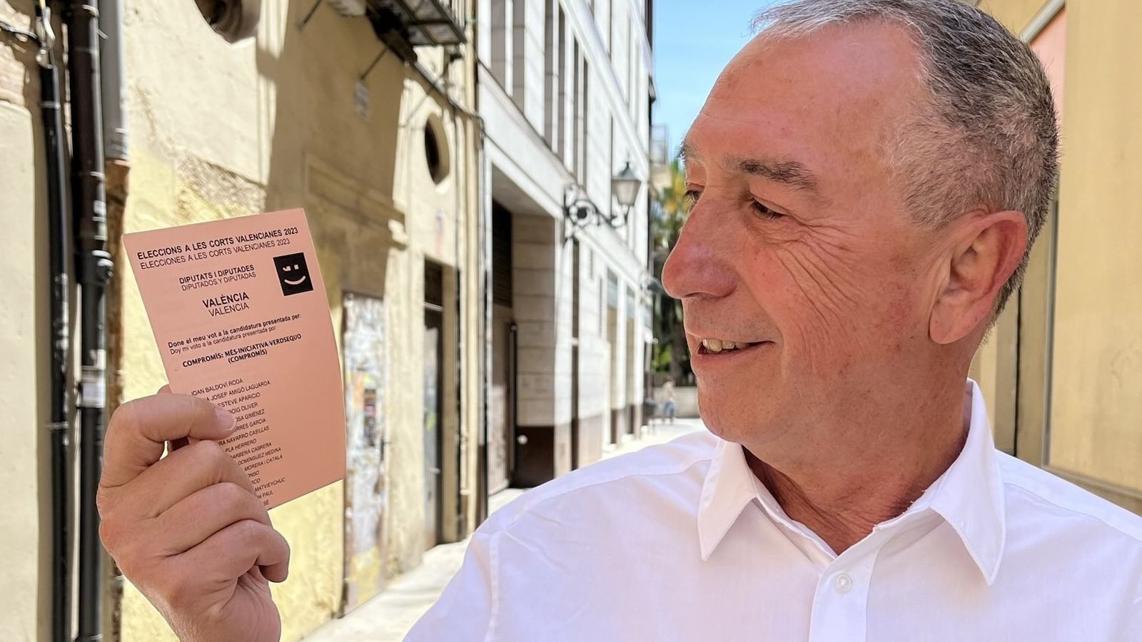 Joan Baldoví aquest dijous a Llíria