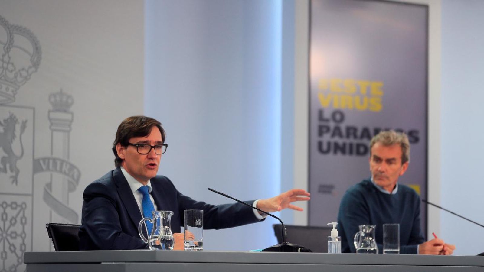 El Ministeri de Sanitat notifica 23.480 contagis i 139 defuncions per coronavirus des de divendres