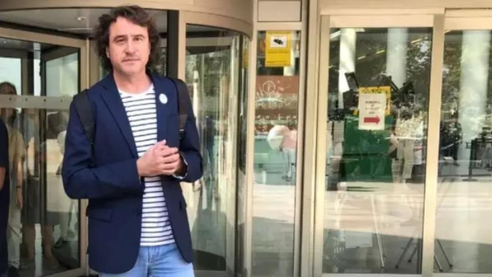 Imatge d'arxiu de Rubén Trenzano, a la Ciutat de la Justícia de València