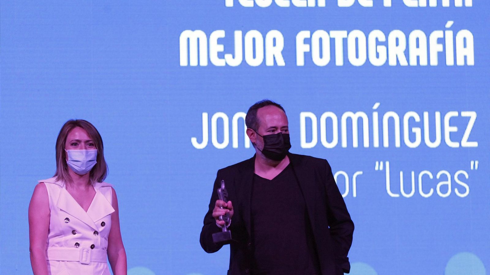 Jon D. Domínguez, guanyador de la Tessel·la de Plata a millor fotografia per 'Lucas'