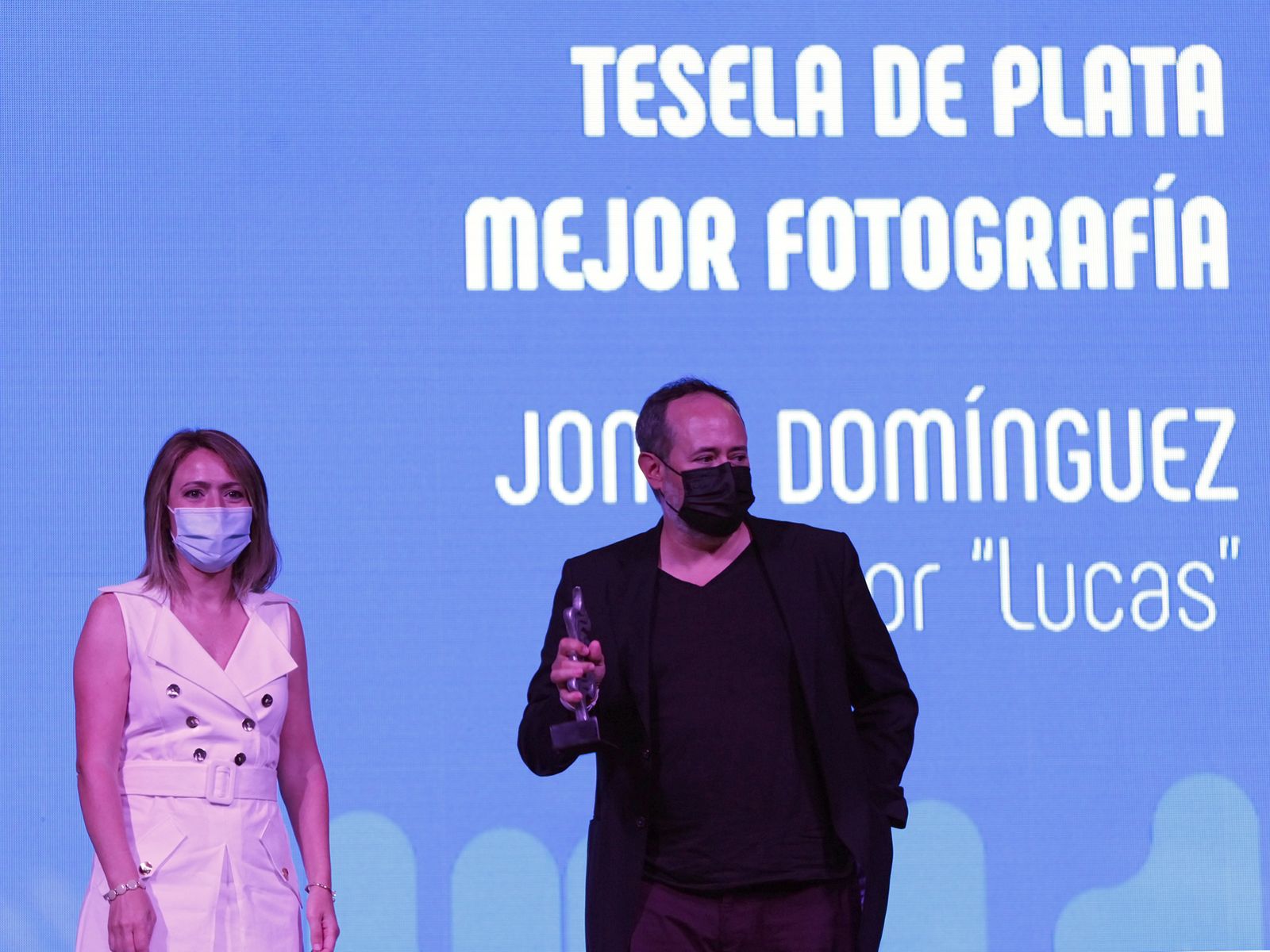 Jon D. Domínguez, guanyador de la Tessel·la de Plata a millor fotografia per 'Lucas'