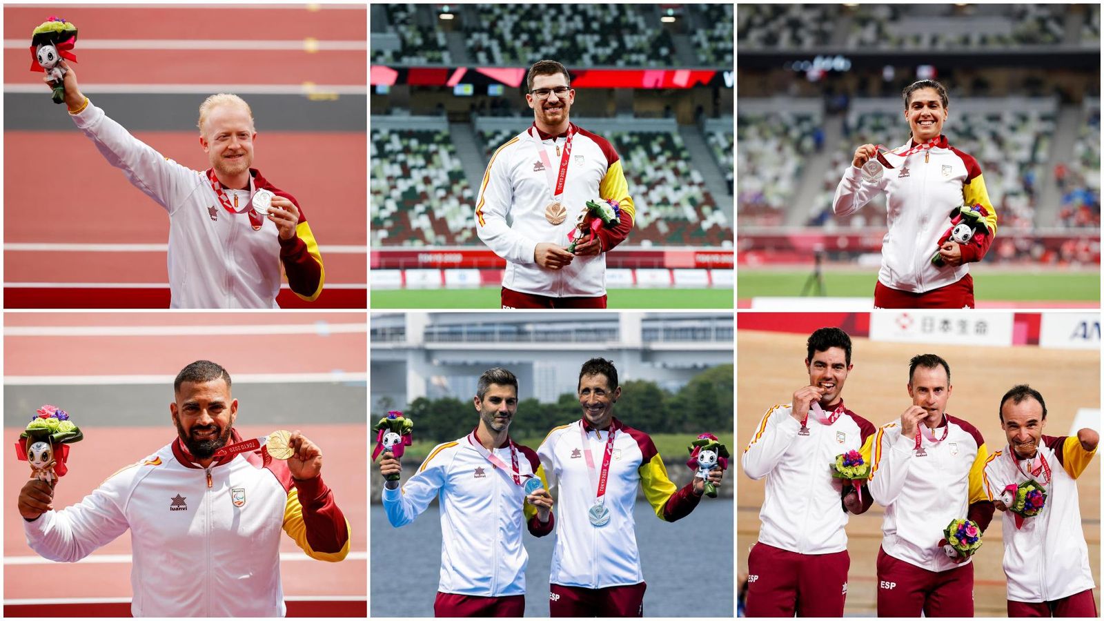 Les sis medalles valencianes en els Jocs