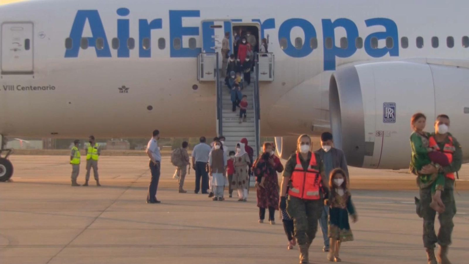 Aterra a Torrejón de Ardoz el segon avió espanyol espanyol d'evacuació de l'Afganistan