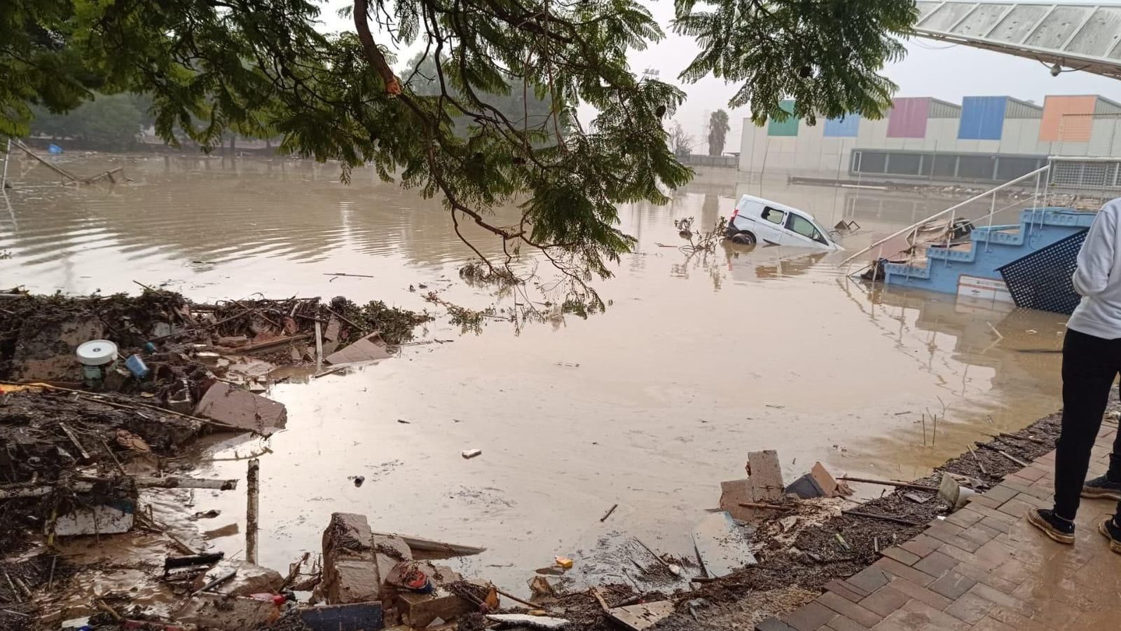 Així va quedar El Terrer de Paiporta després del pas de la DANA