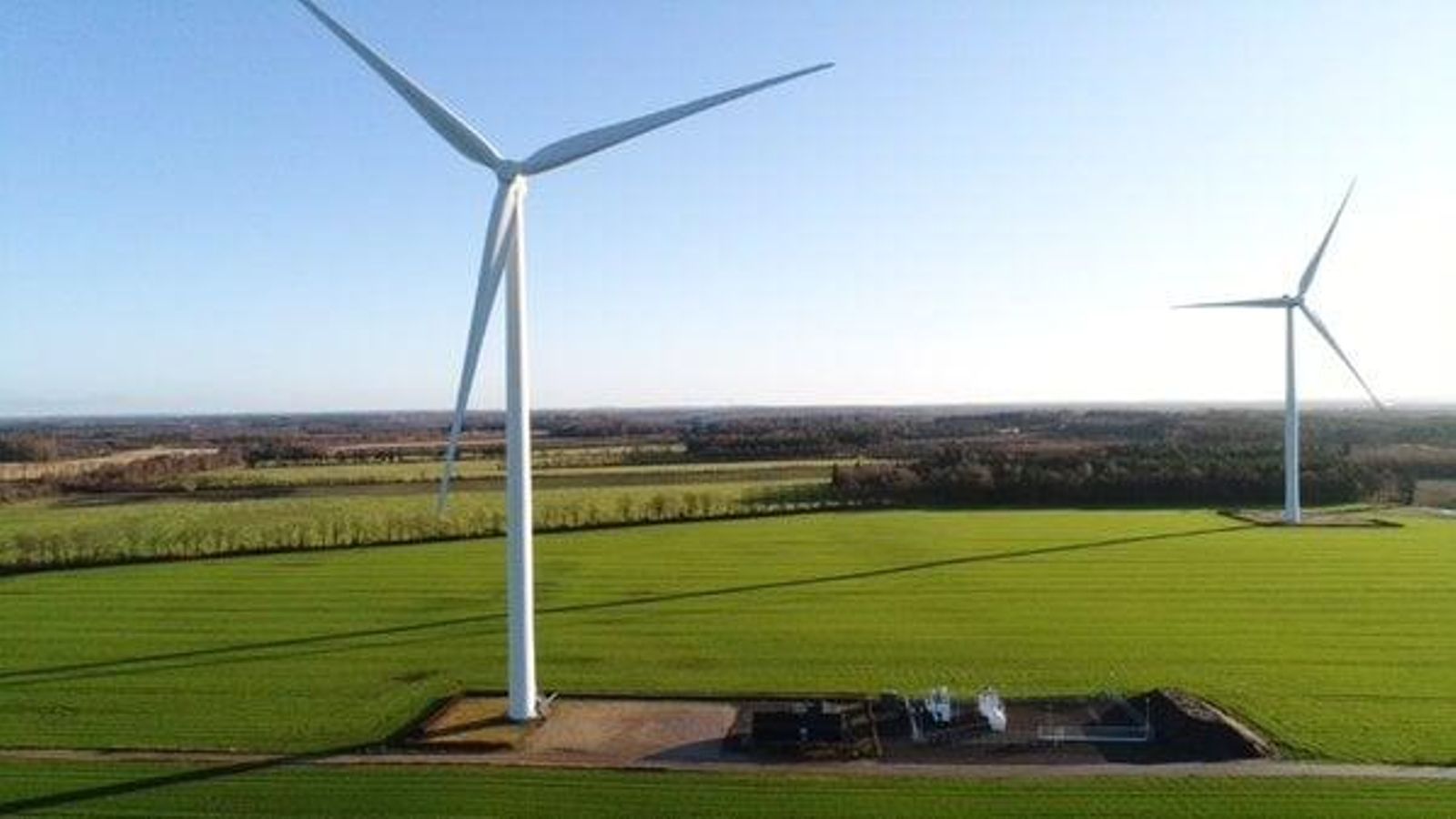 Un aerogenerador de Siemens Gamesa