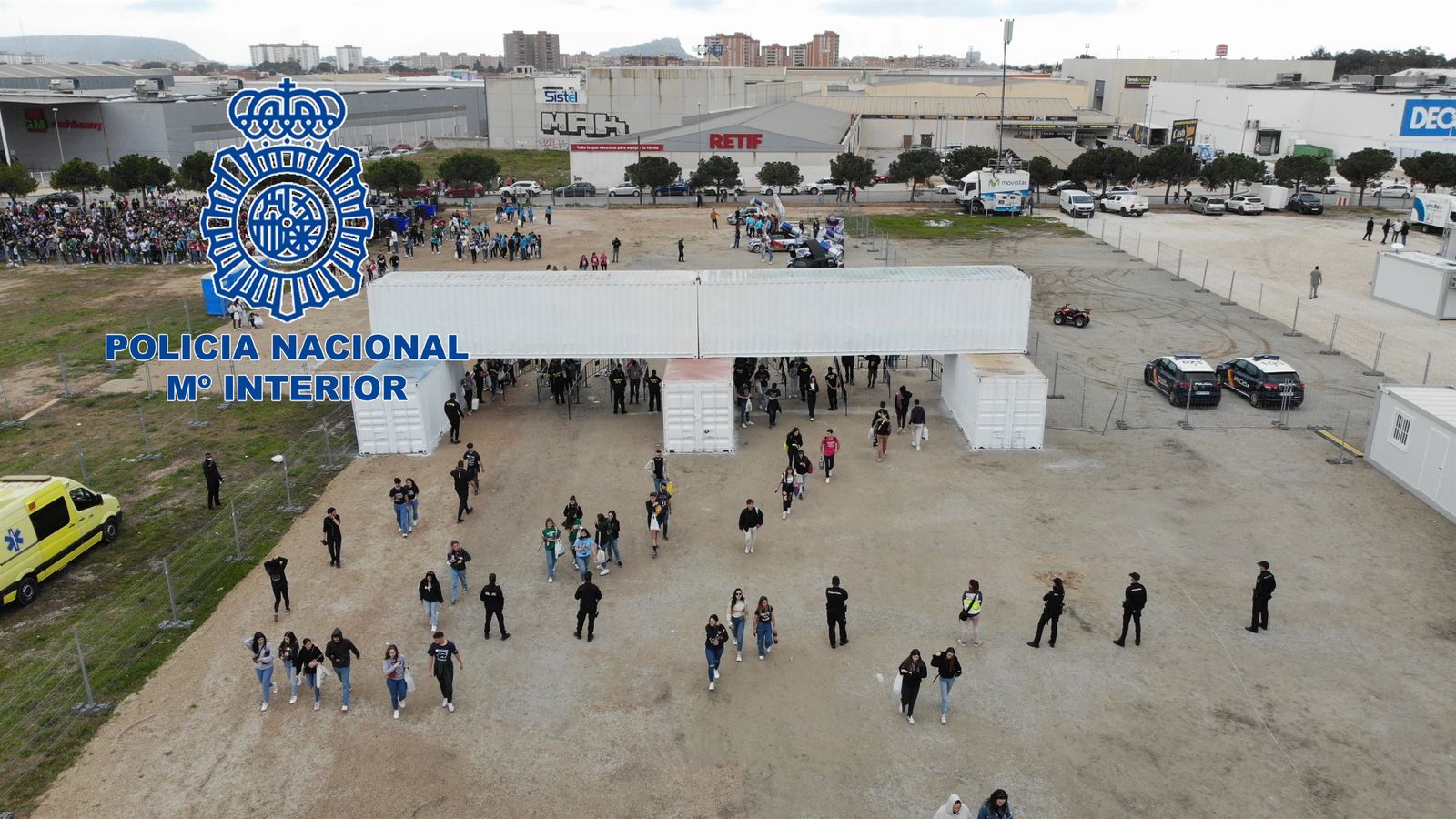 Dispositu policial en la festa de les paelles d'Alacant