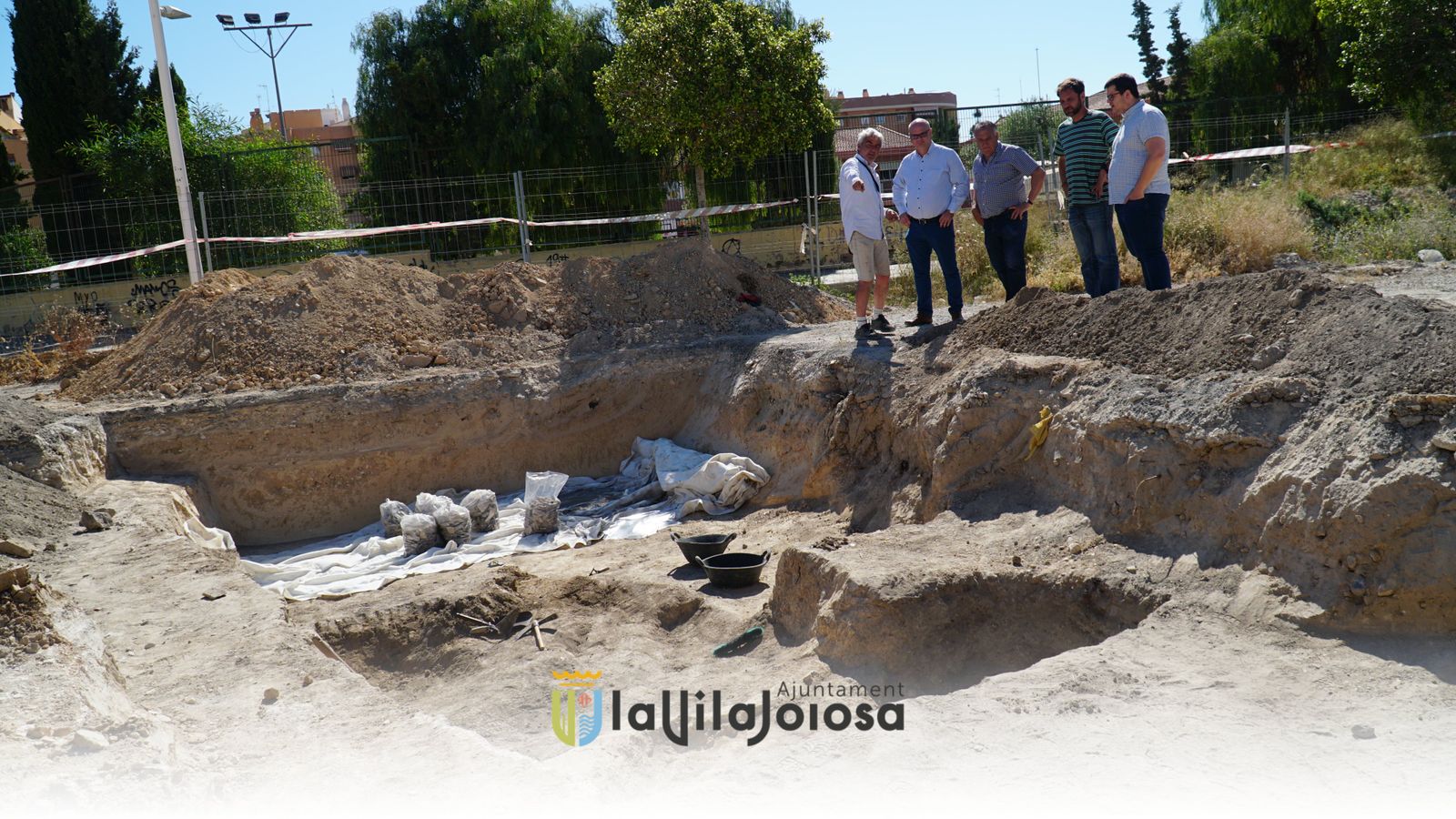 Imatge de les excavacions als voltants de la vila romana de Plans