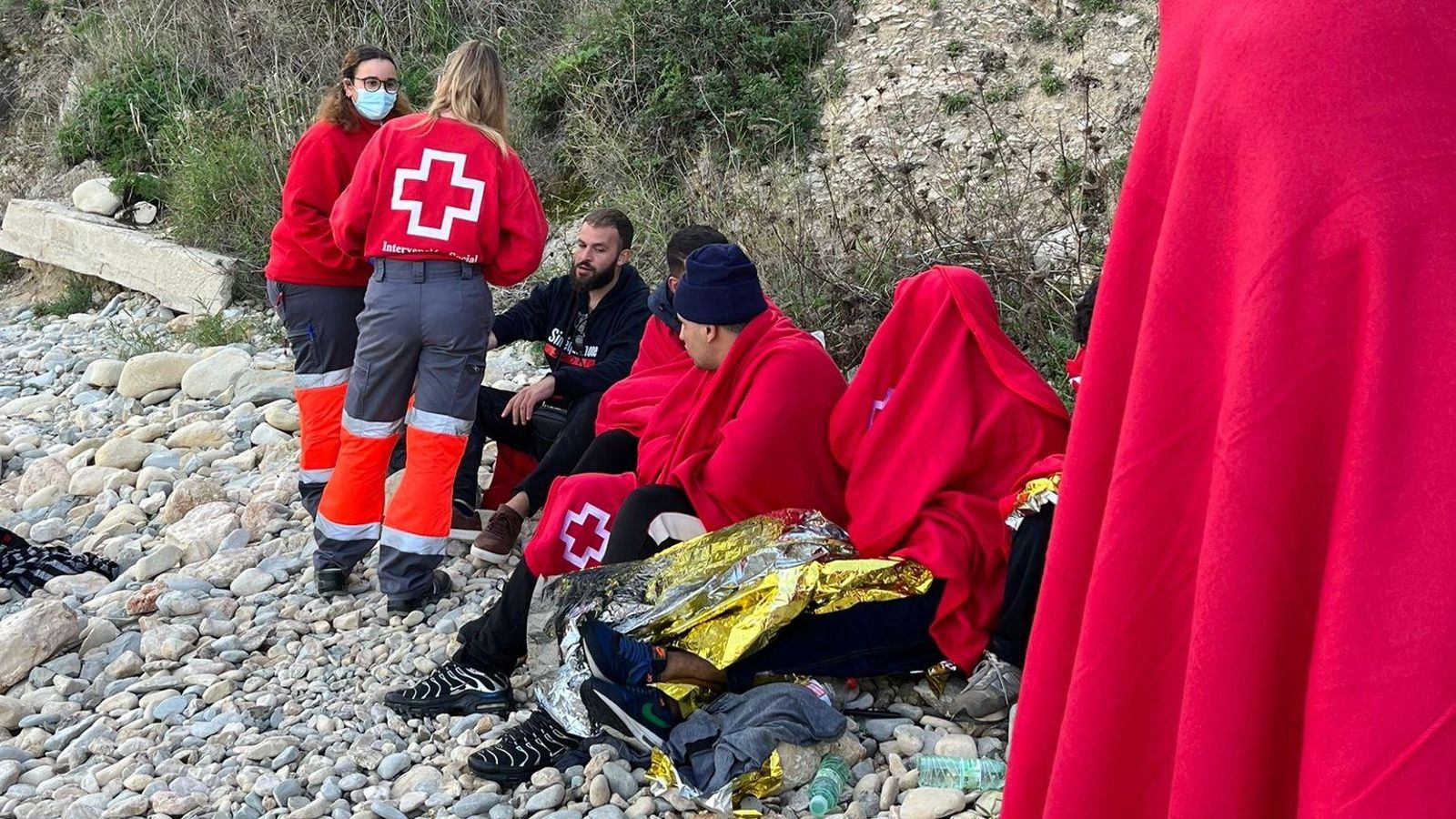 Migrants arribats a Xàbia Migrants arribats a Xàbia