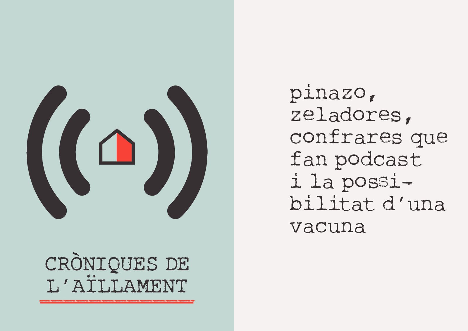24.03.2020 | Pinazo i el còlera, zeladores, confrares que fan podcasts i la possibilitat d'una vacuna