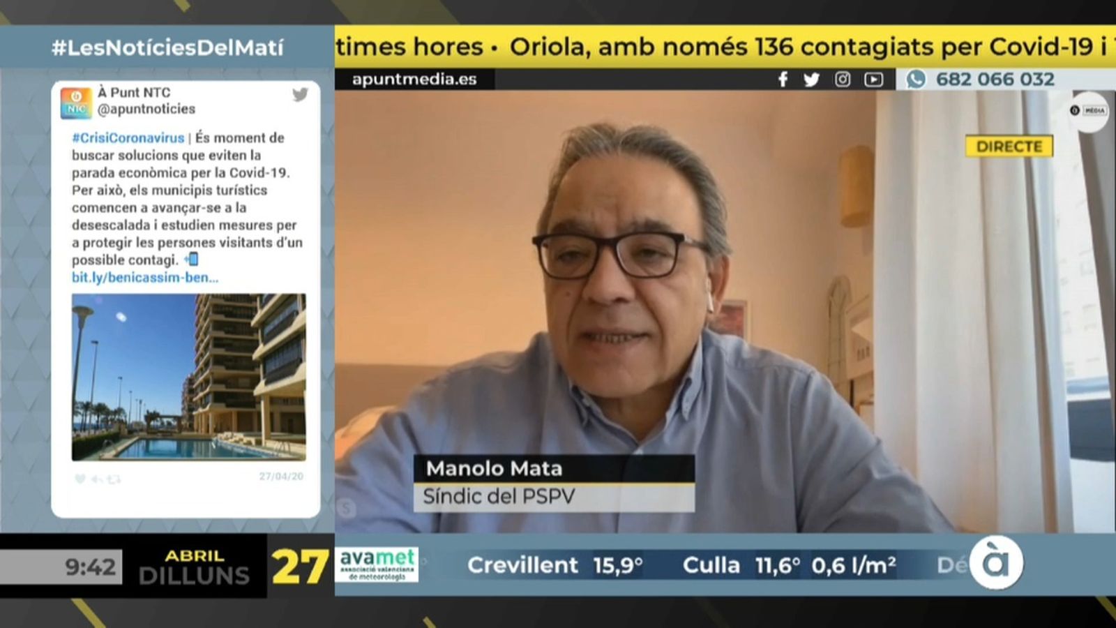 27.04.2020 | NM Entrevista a Manolo Mata
