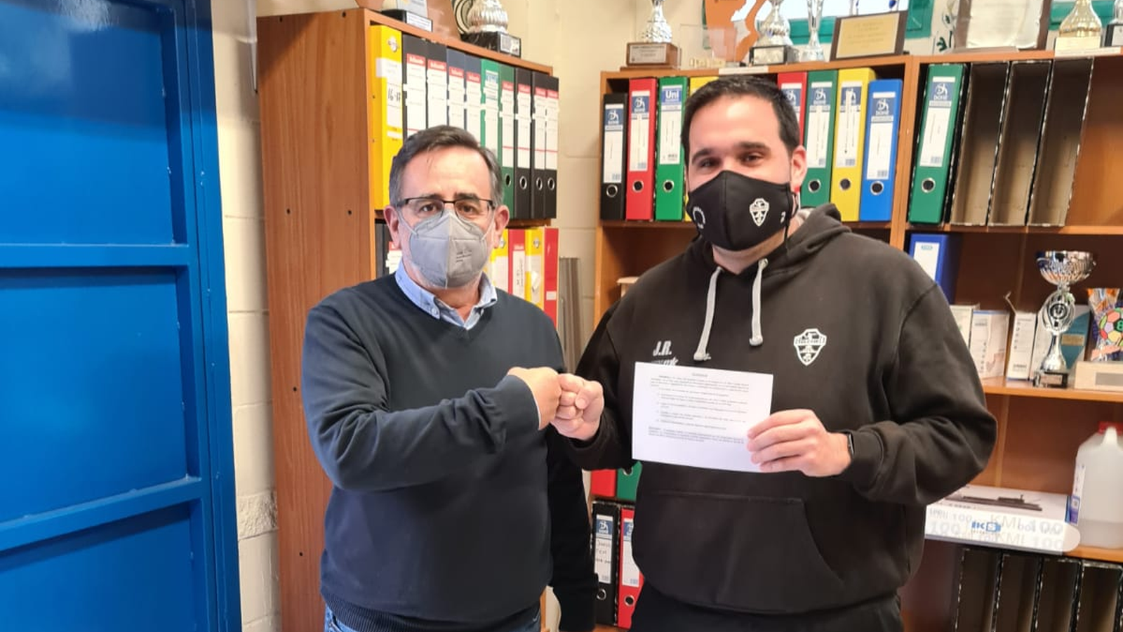 El president Juanjo Ávila comença les renovacions per l'entrenador, Joaquín Rocamora