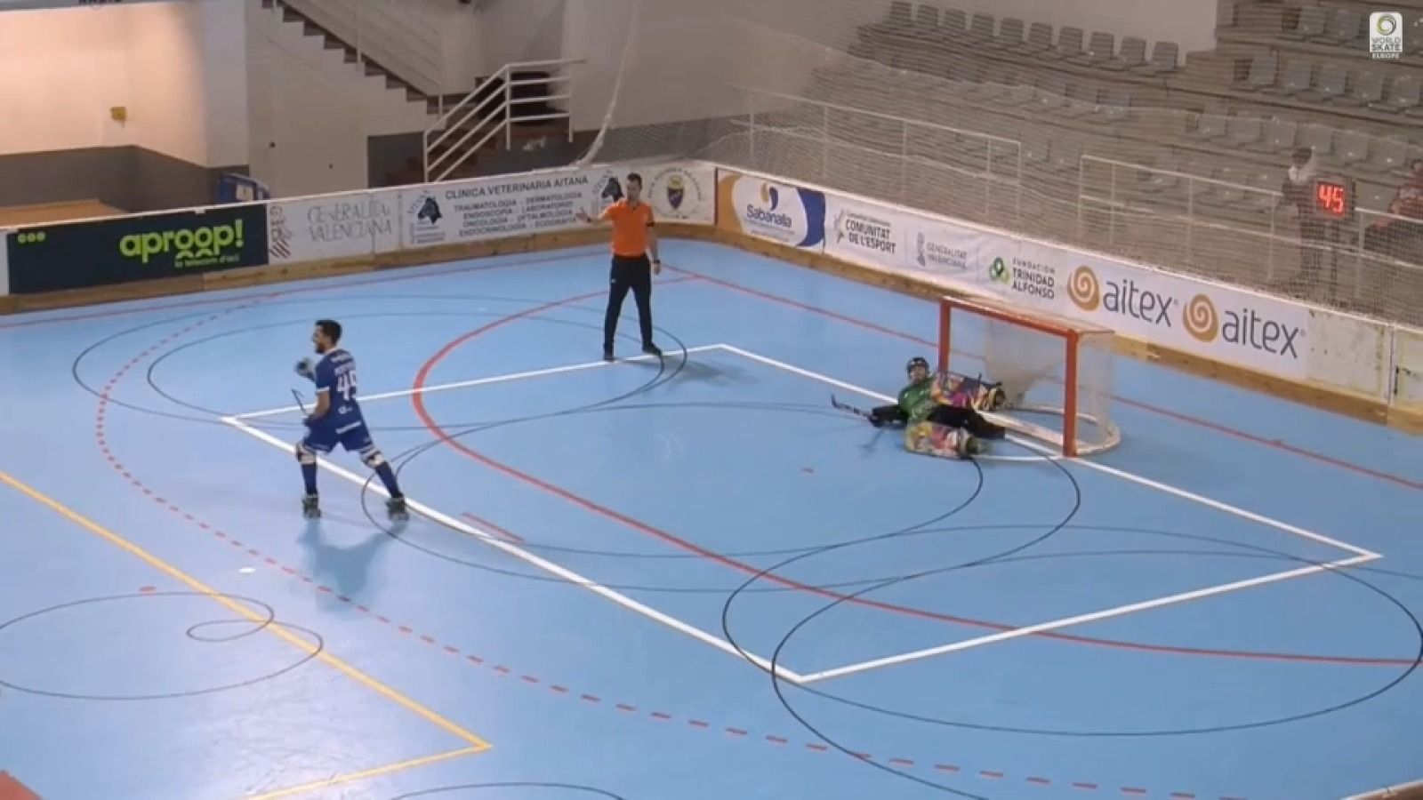 El tercer gol dels portuguesos