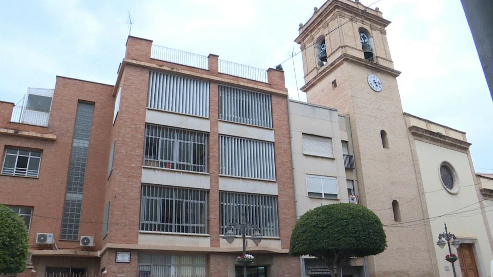 El despatx parroquial de l'església de Nostra Senyora dels Àngels, a Mislata