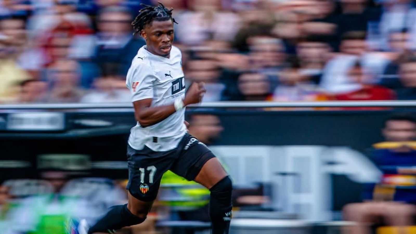 El futbolista del València, Ramazani