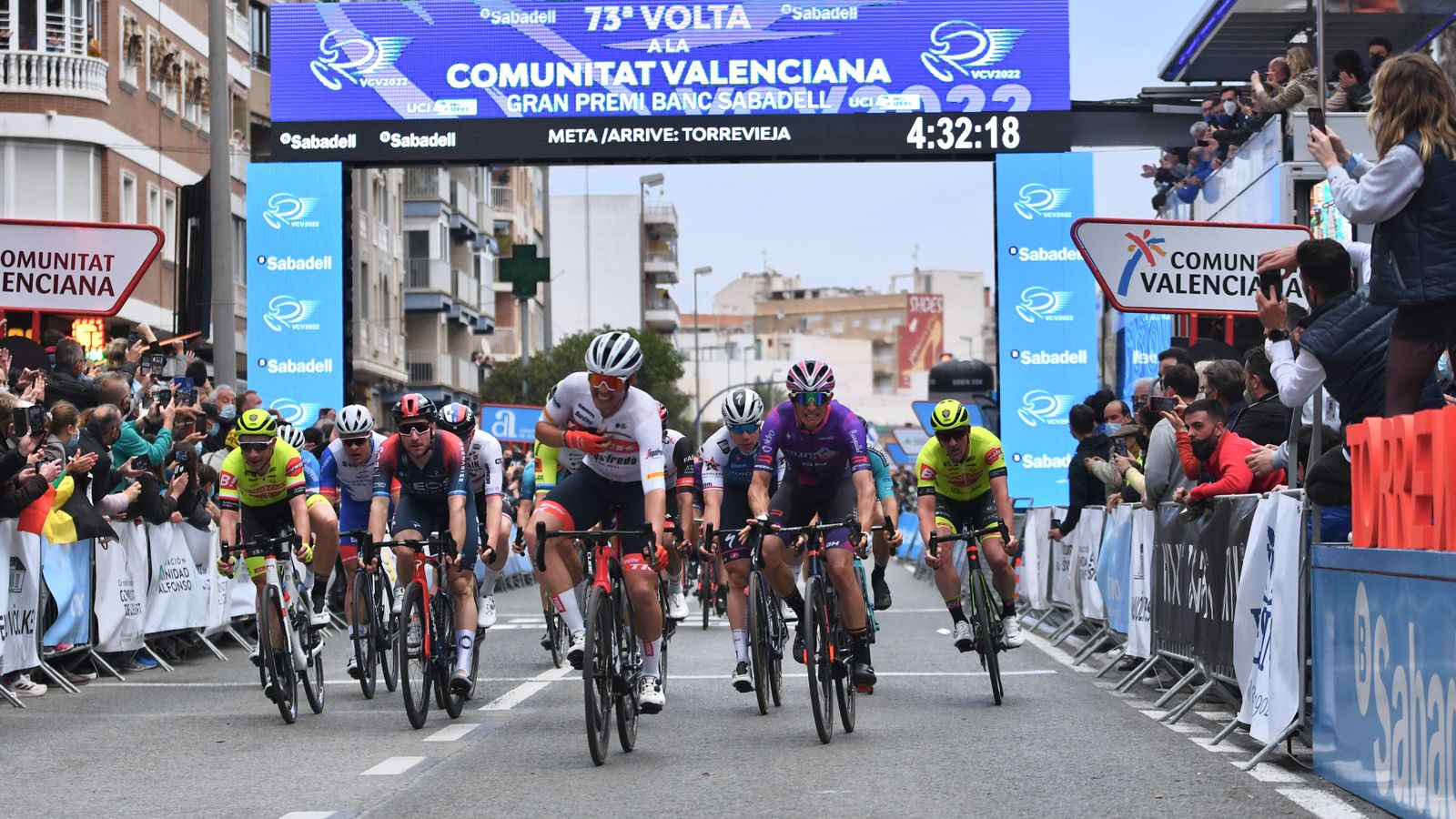 Moschetti, a l'arribada a la meta