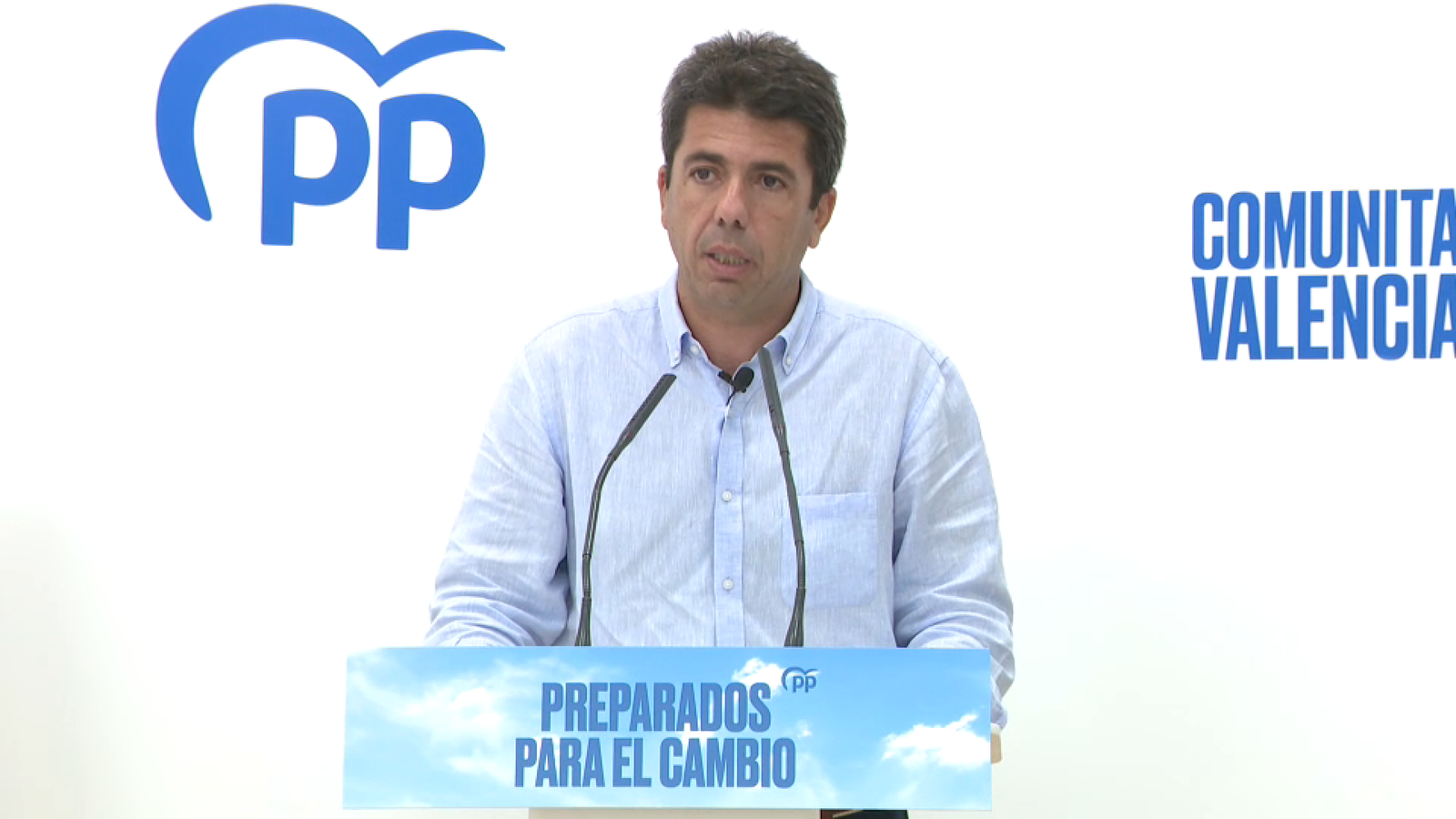 El president del PPCV, Carlos Mazón, aquest dissabte