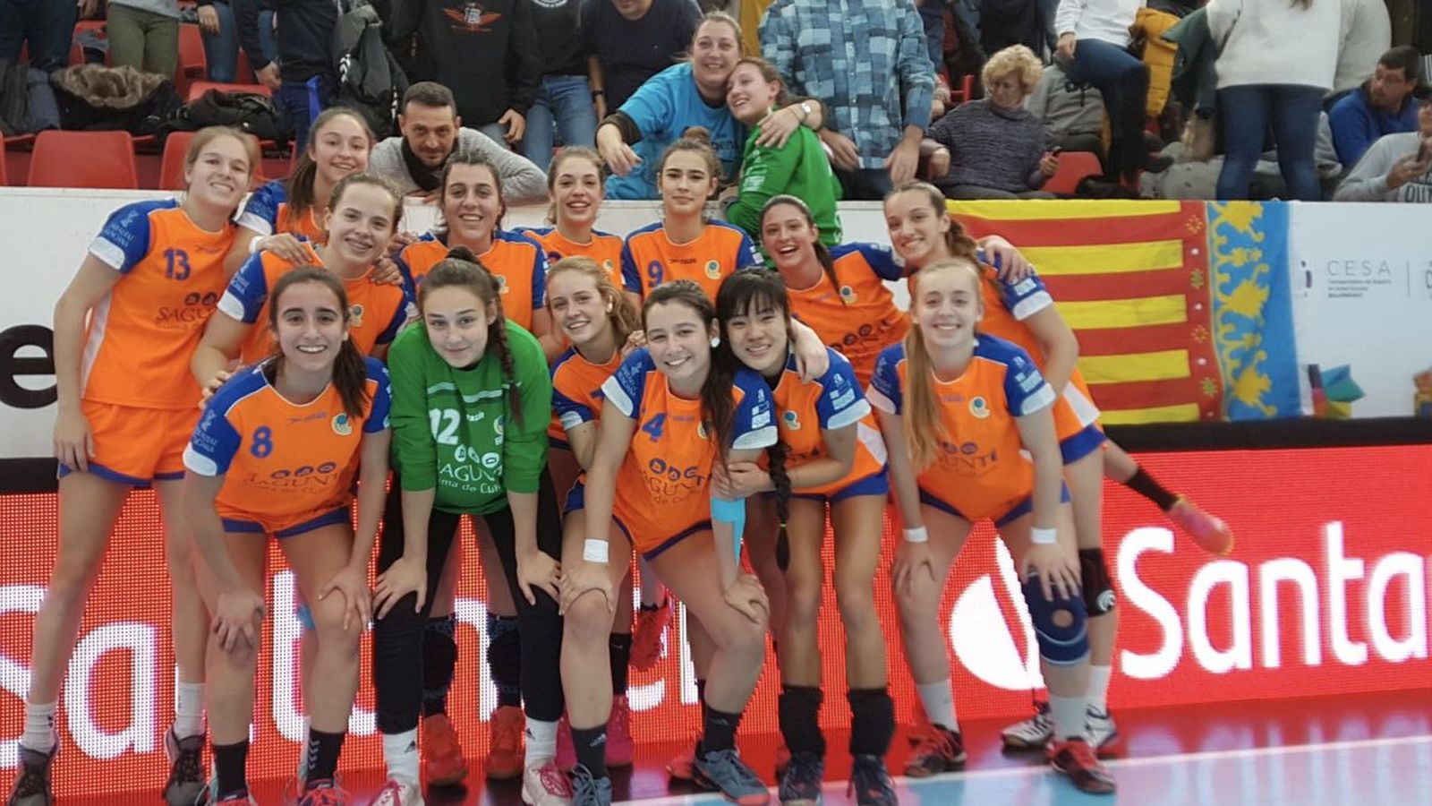 La selecció valenciana d'hanbol