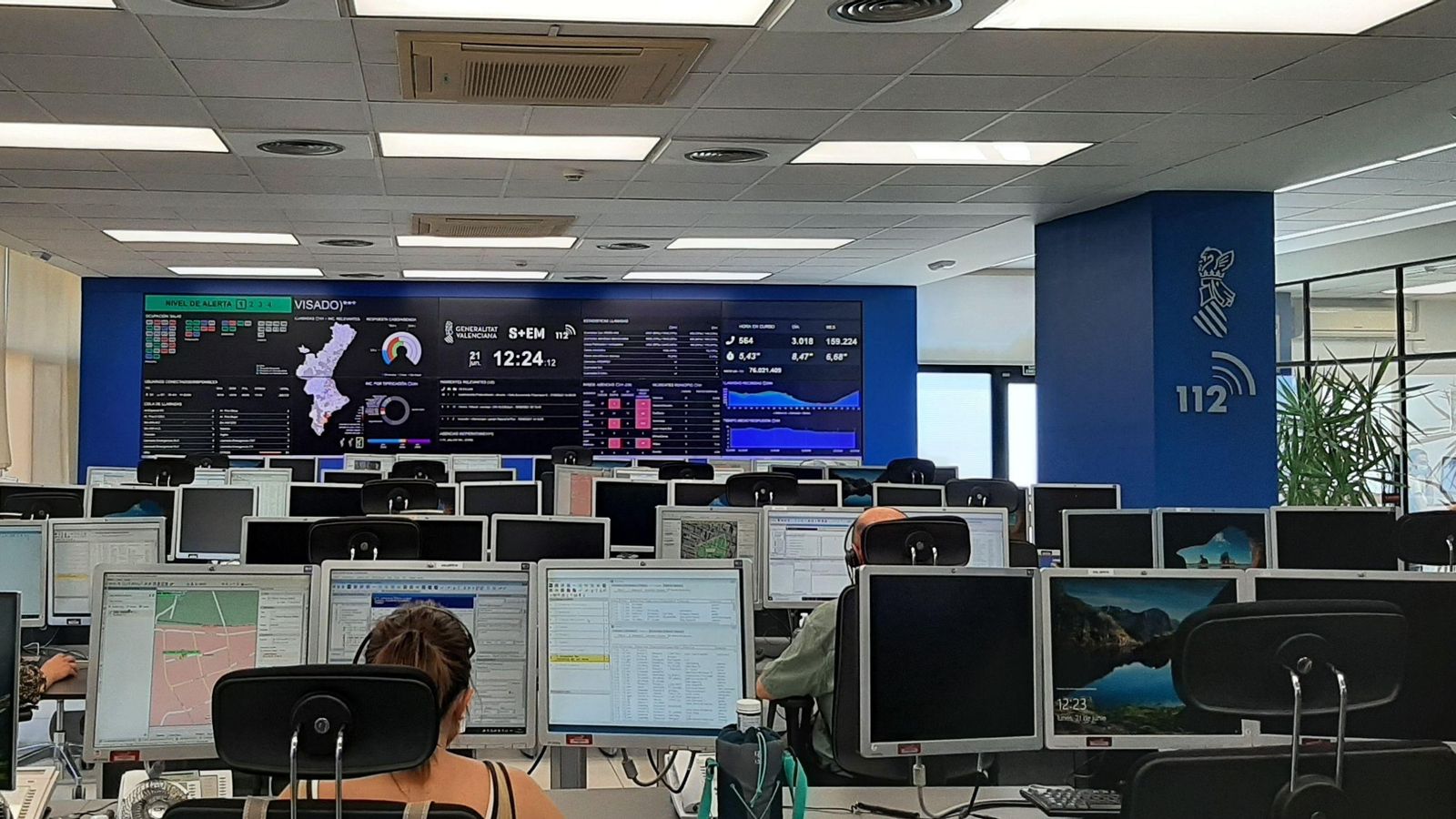 Sala 112 en una imatge d'arxiu