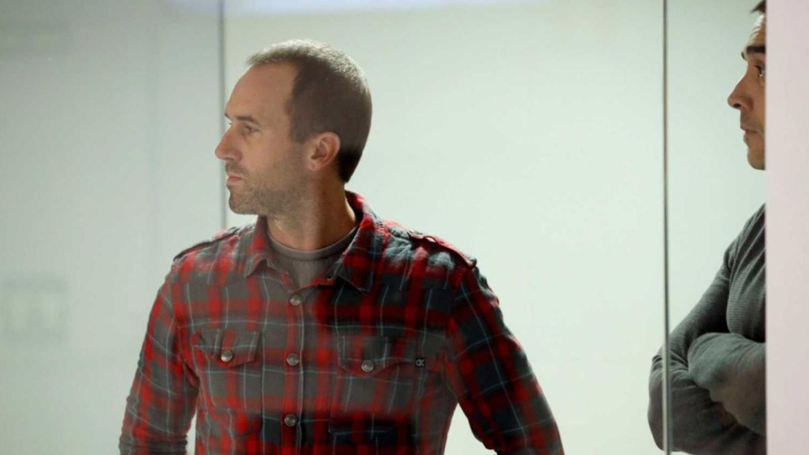 Els etarres Garikoitz Aspiazu Rubina, 'Txeroki', i Asier Arzalluz Goñi, 'Santi', a l'Audiència Nacional