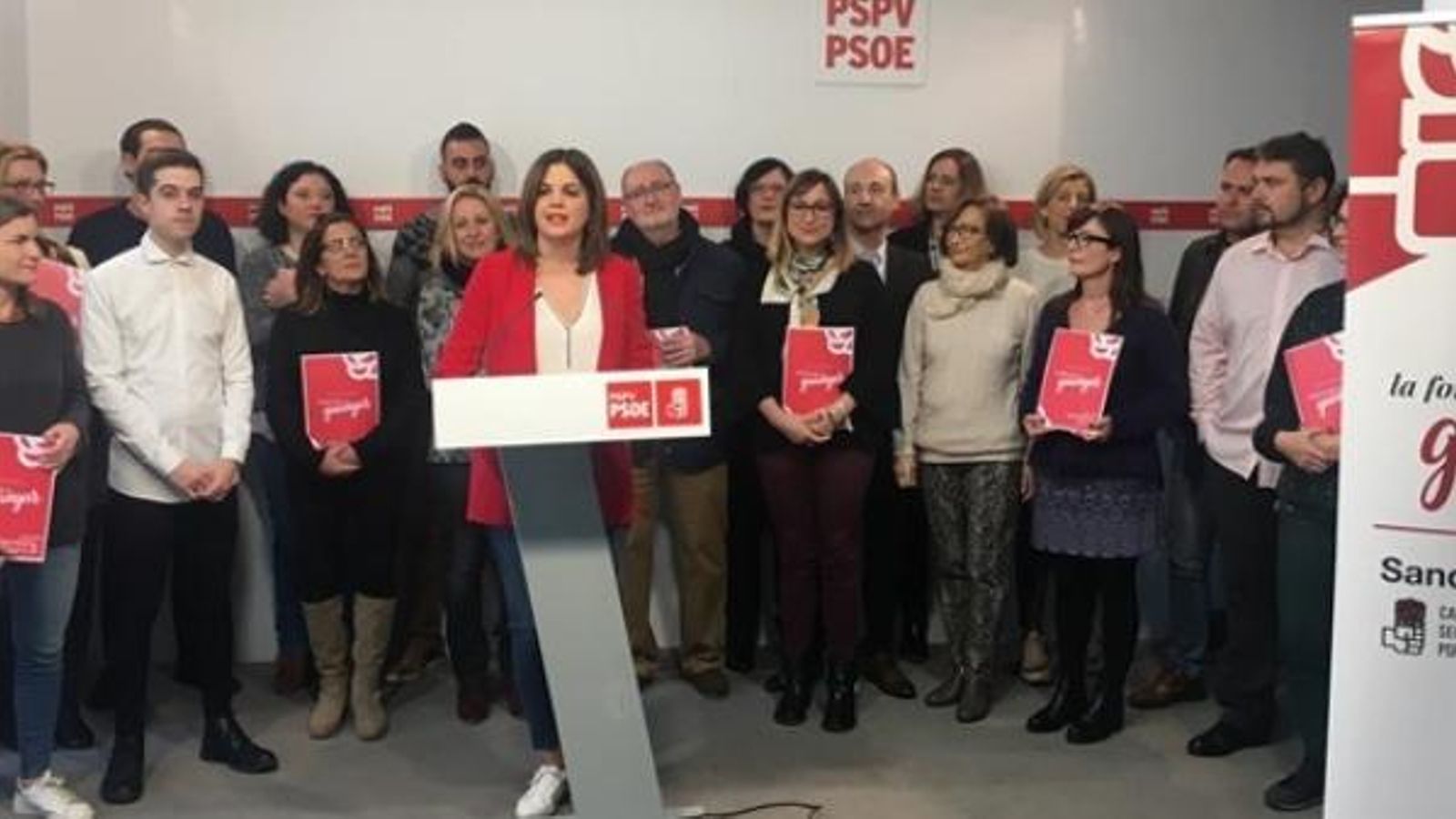 El PSPV de València debat sobre la llibertat d\'expressió enfront de les amenaces de la ultradreta