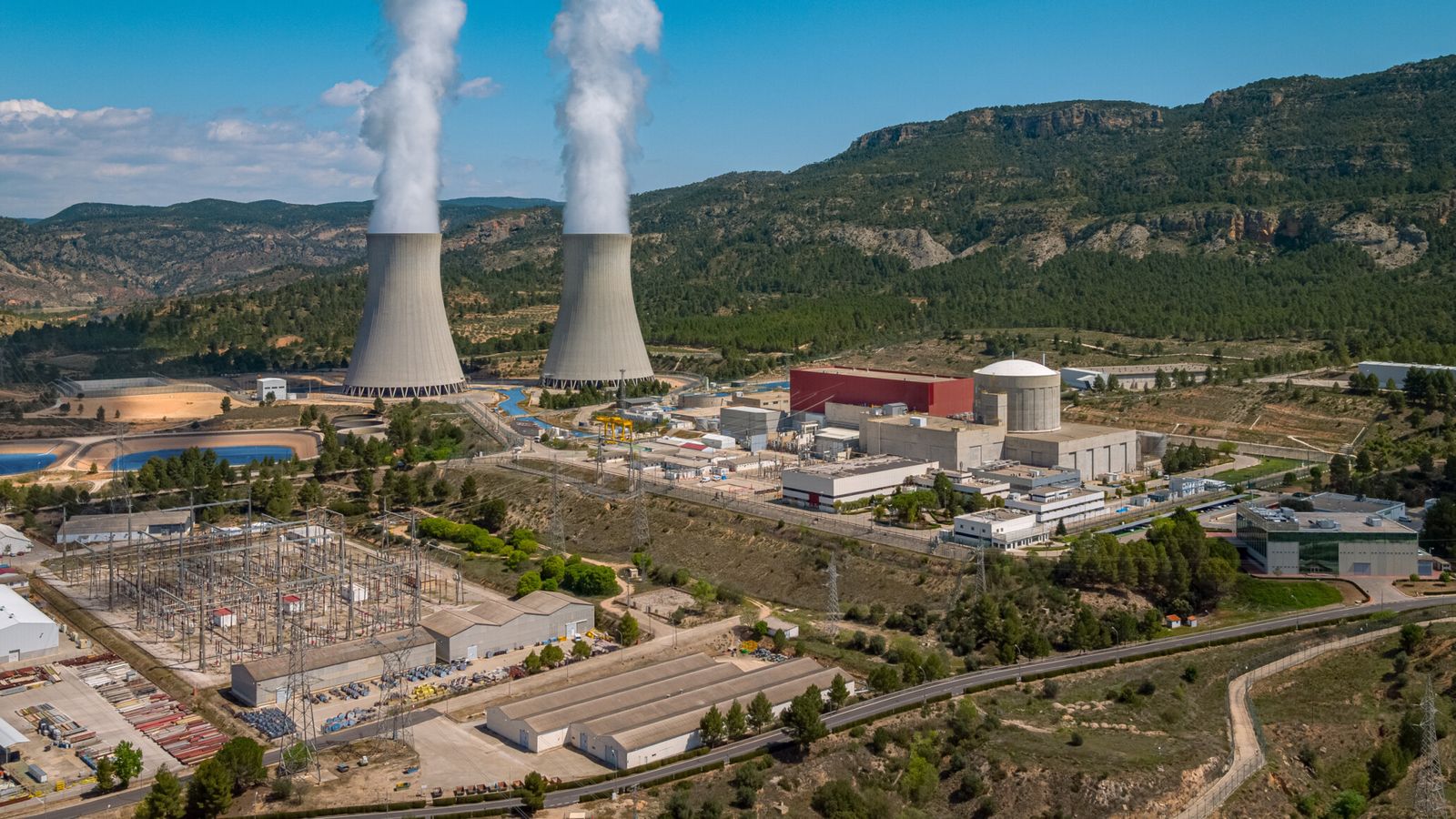 Imatge d'arxiu de la central nuclear de Cofrents