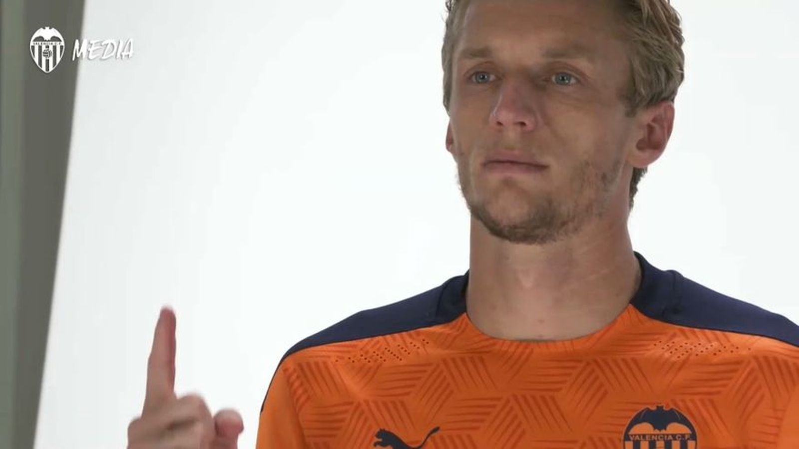 El futbolista del València, Daniel Wass