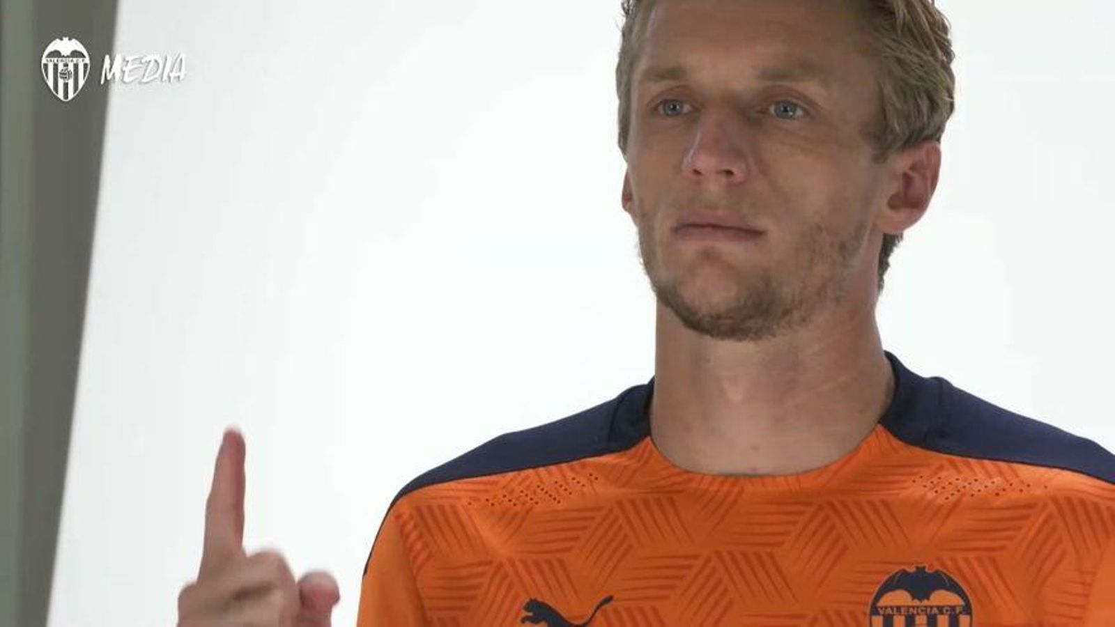 El futbolista del València, Daniel Wass El futbolista del València, Daniel Wass