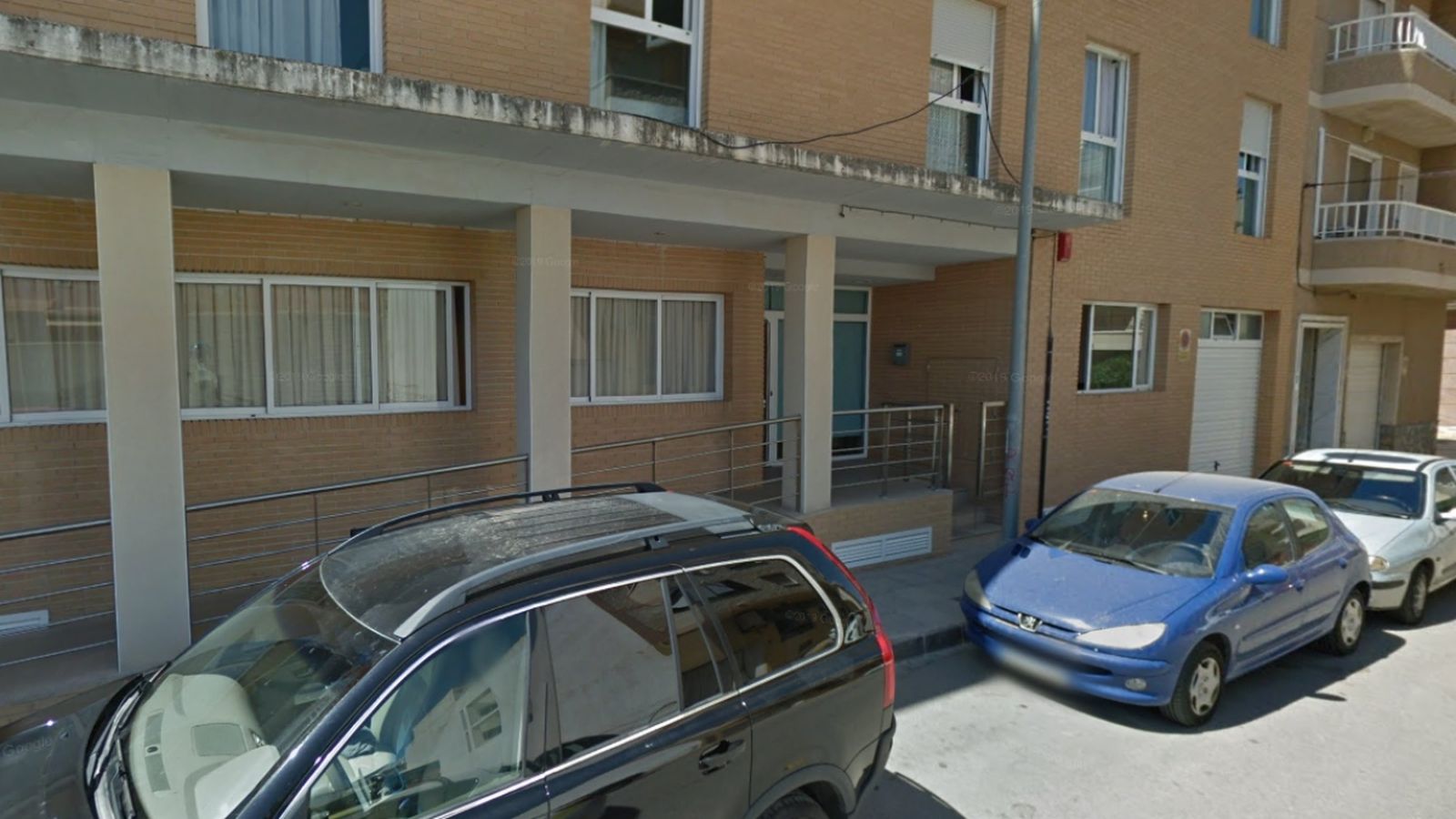 Façana de la residència Mediterráneo Decuvi, Formentera del Segura