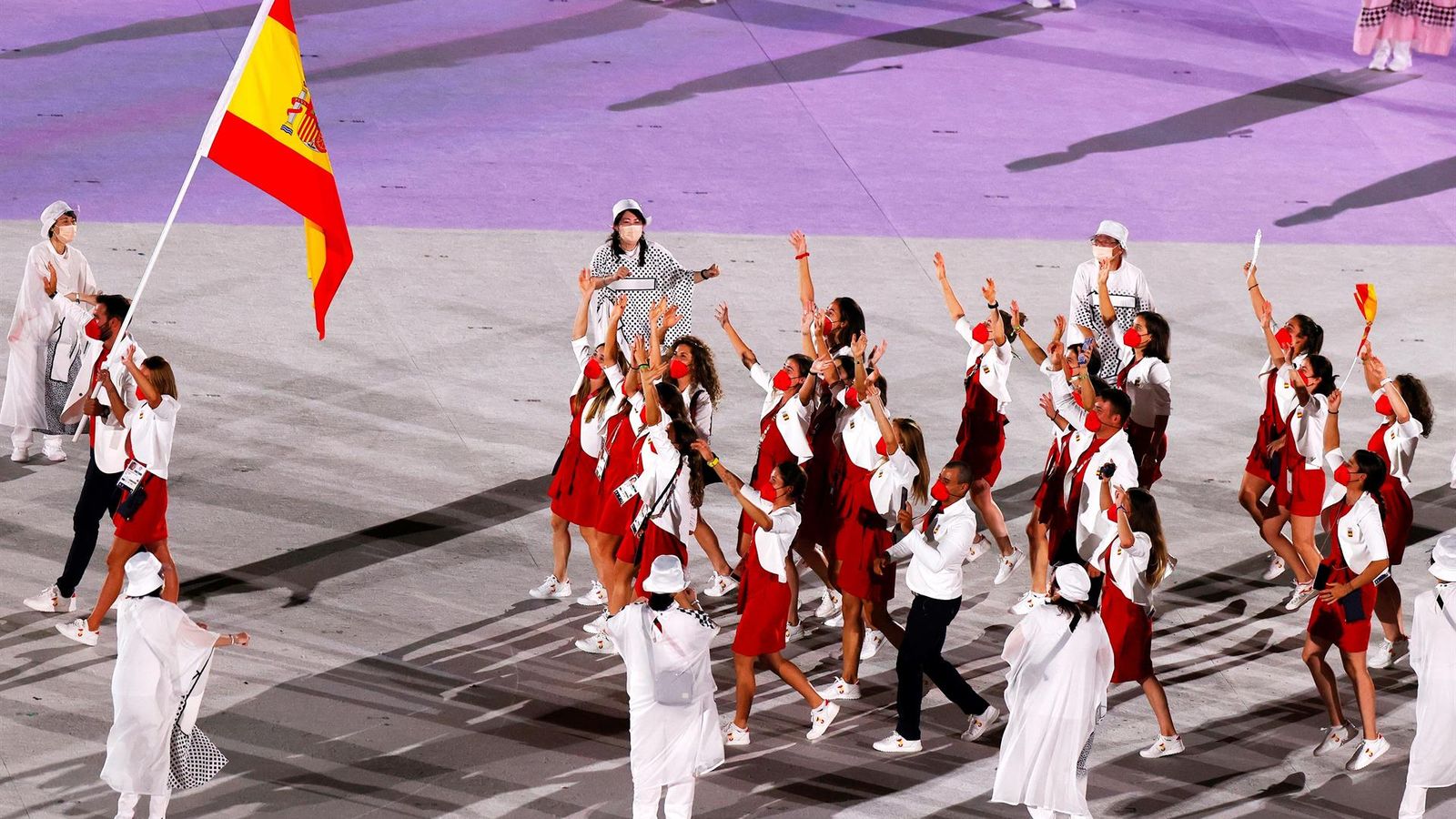 La delegació espanyola