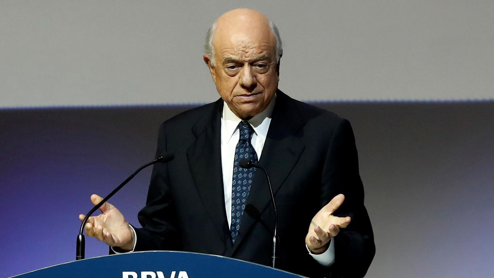 L'expresident del BBVA, Francisco González en una imatge d'arxiu