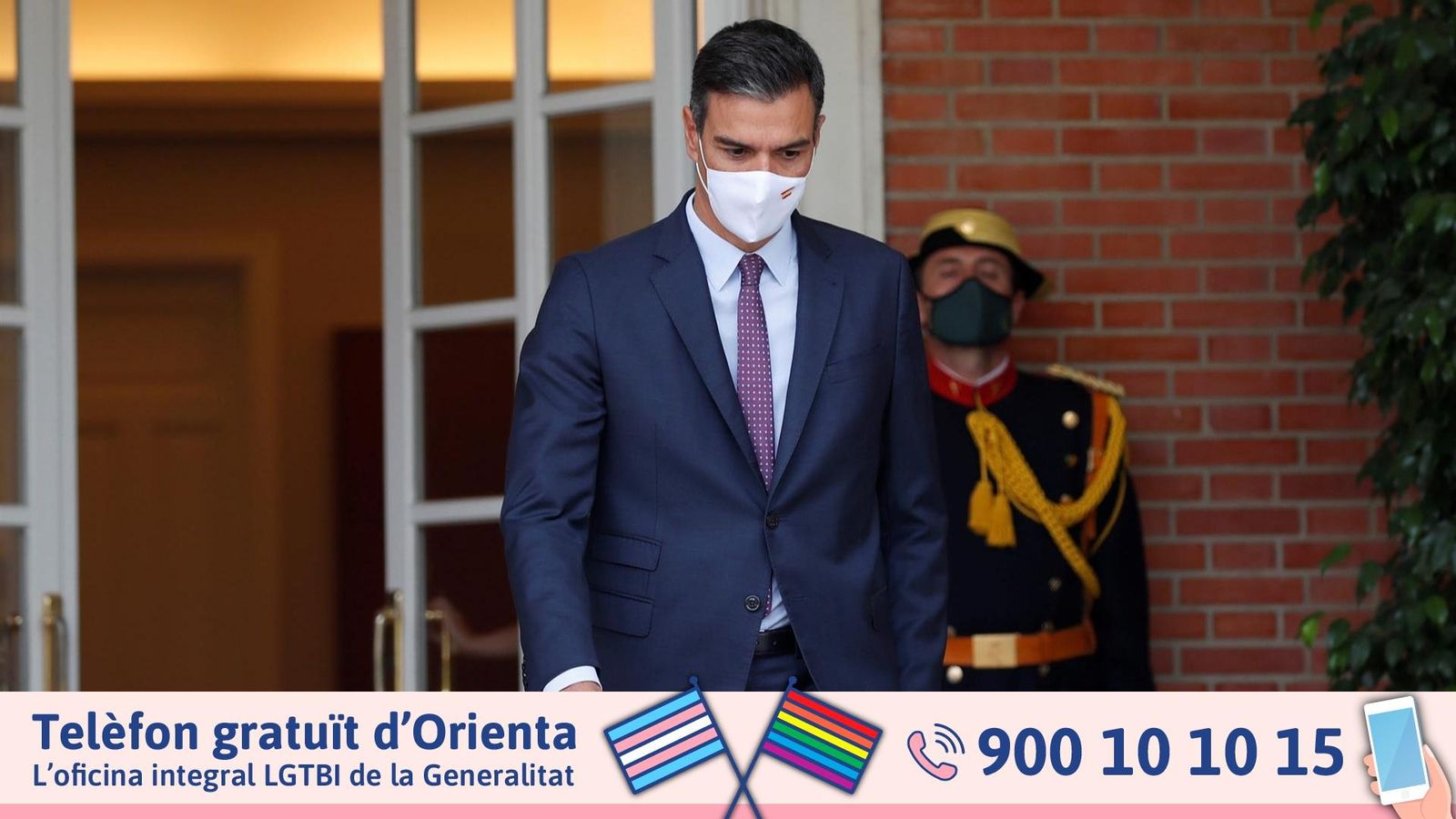 Pedro Sánchez a Moncloa aquest dimarts