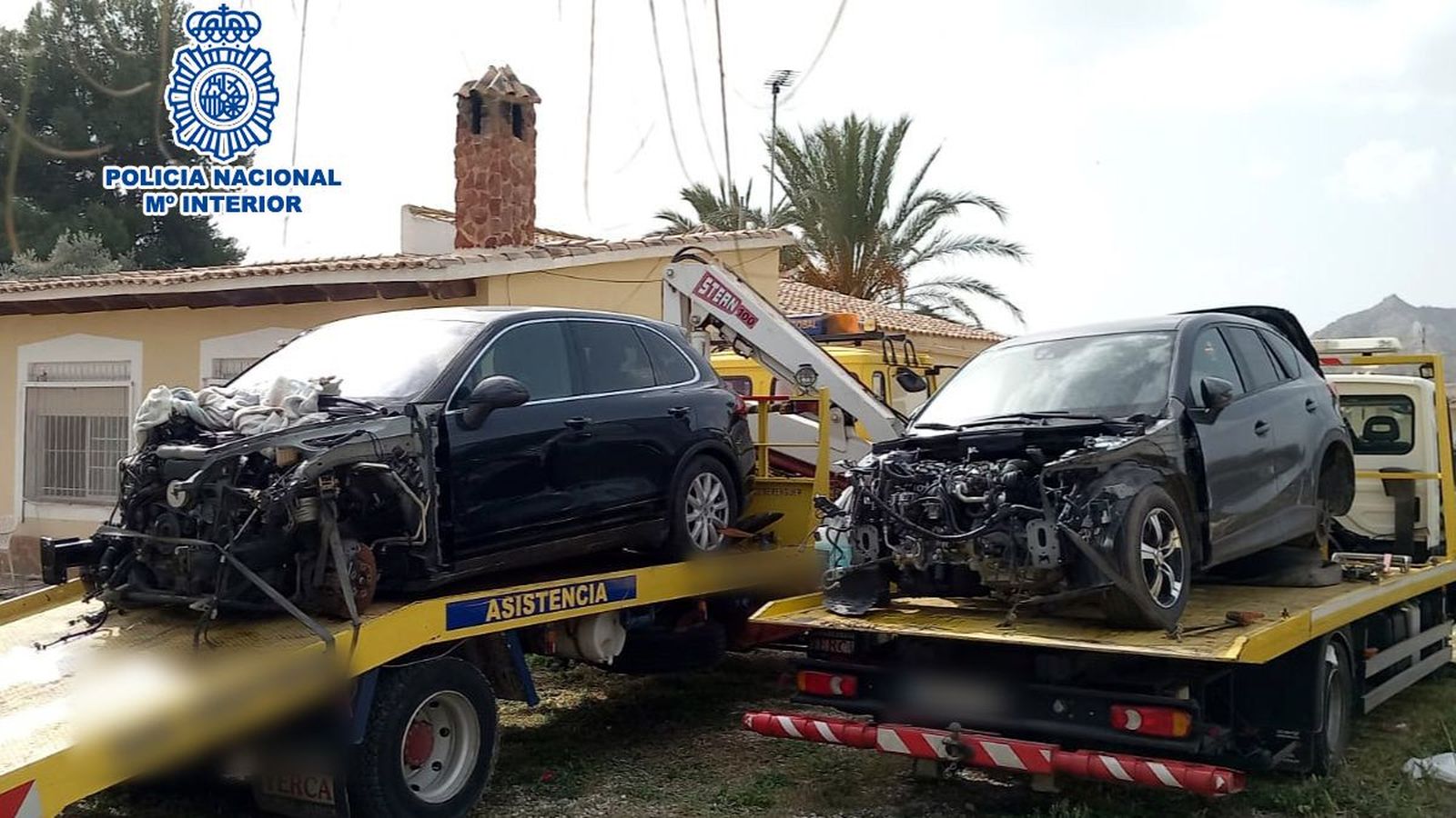 Dos cotxes de luxe sostrets a Alacant entre 2019 i 2020