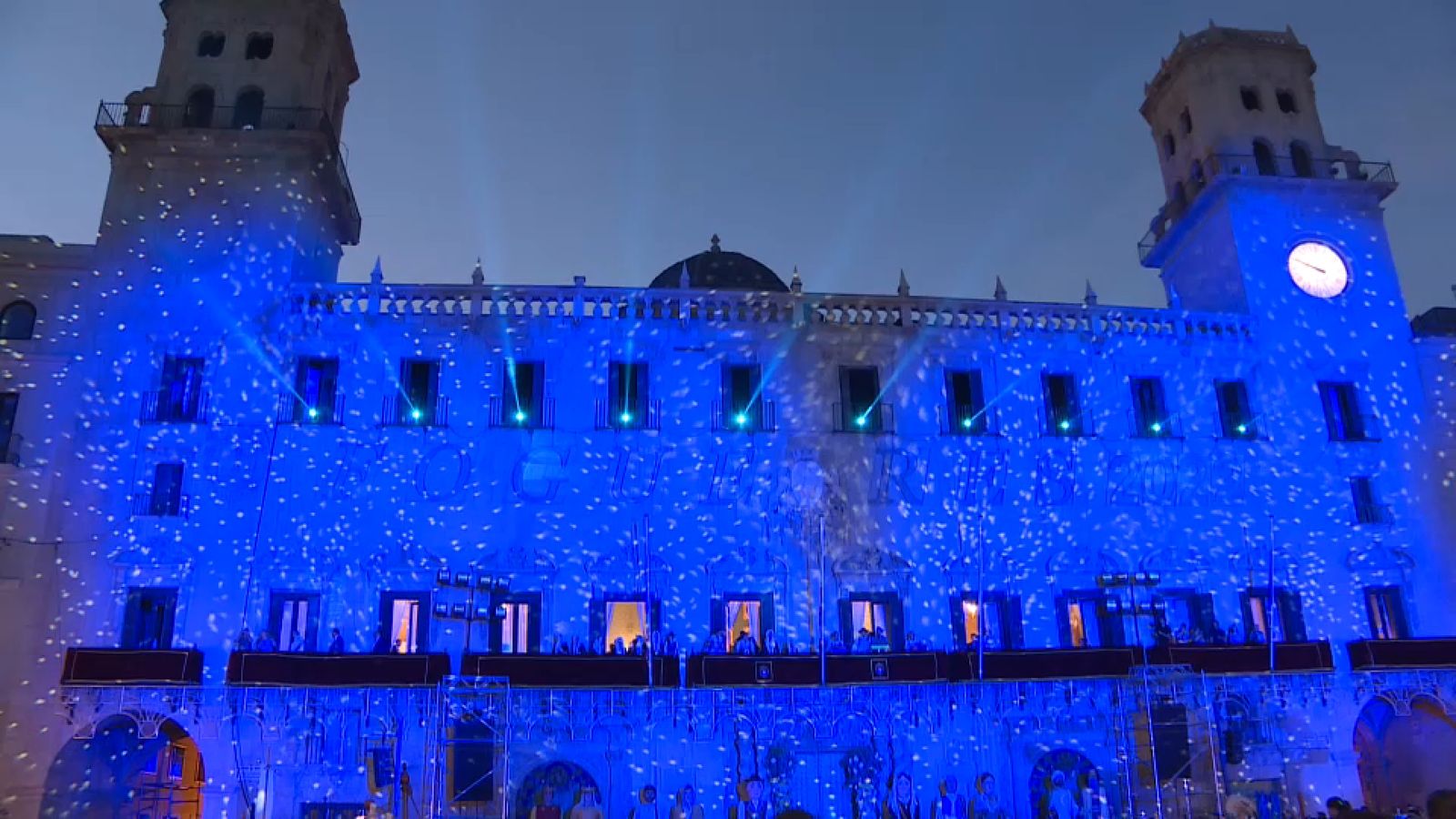 Ajuntament d'Alacant durant la celebració del Pregó