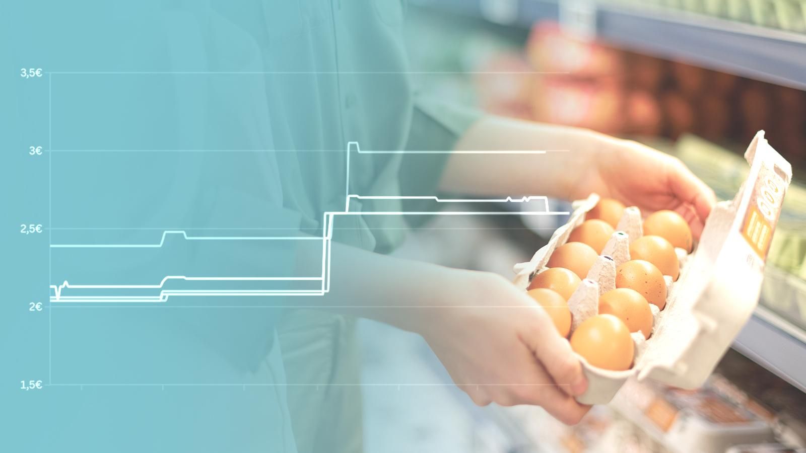 L'oli d'oliva és l'únic producte bàsic de l'estudi que baixa de preu