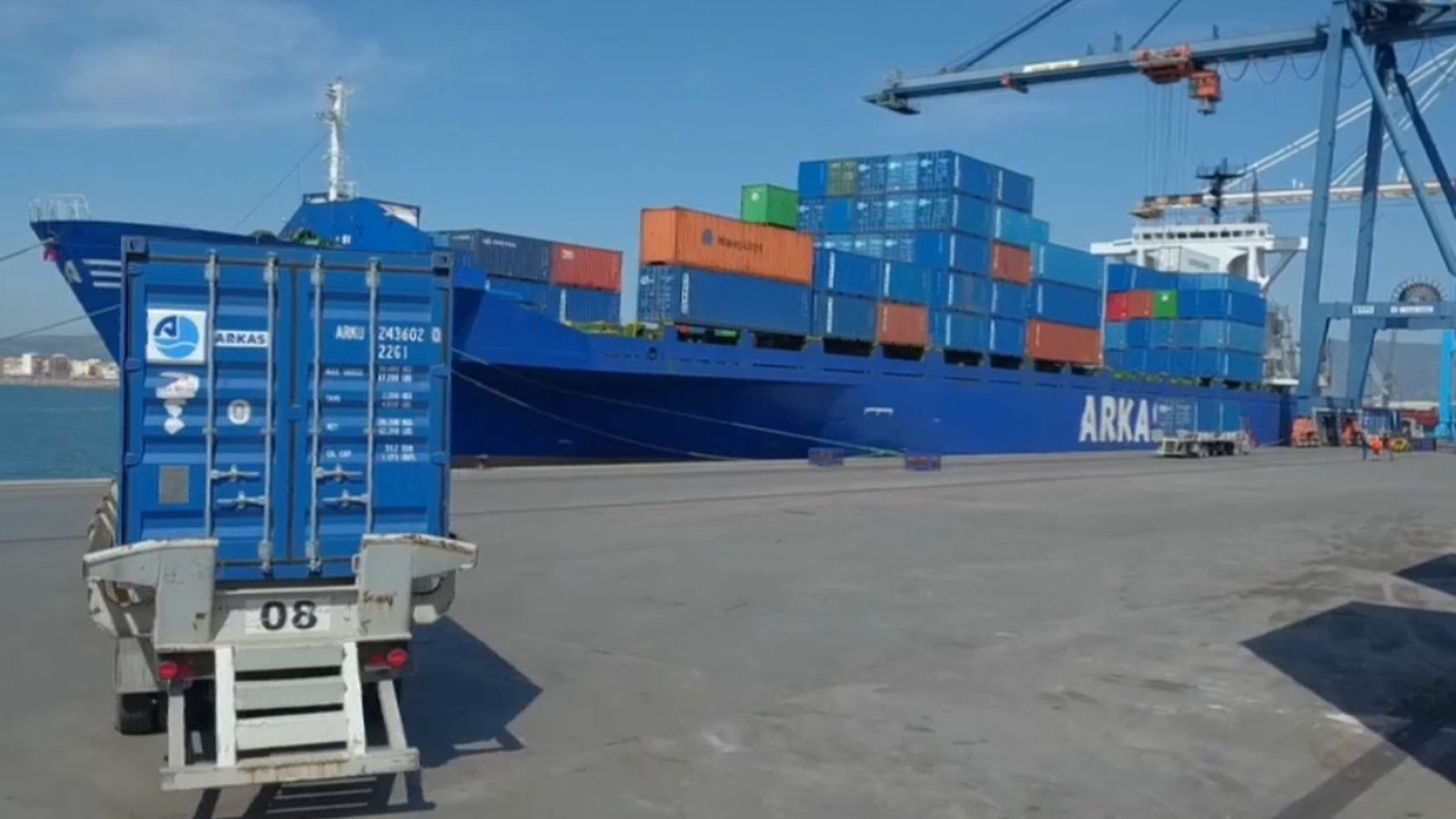 El 80% dels cítrics que s'envien als Estats Units es fa a través del port de Castelló