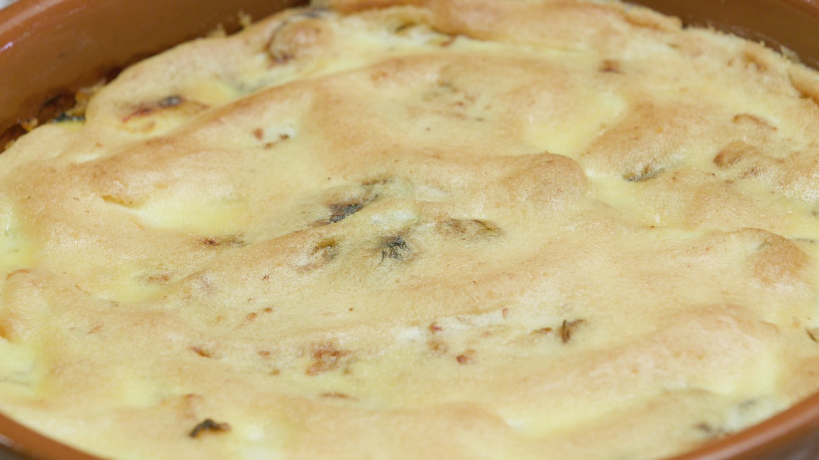 Arròs d'abadejo amb crosta d'allioli Arròs d'abadejo amb crosta d'allioli
