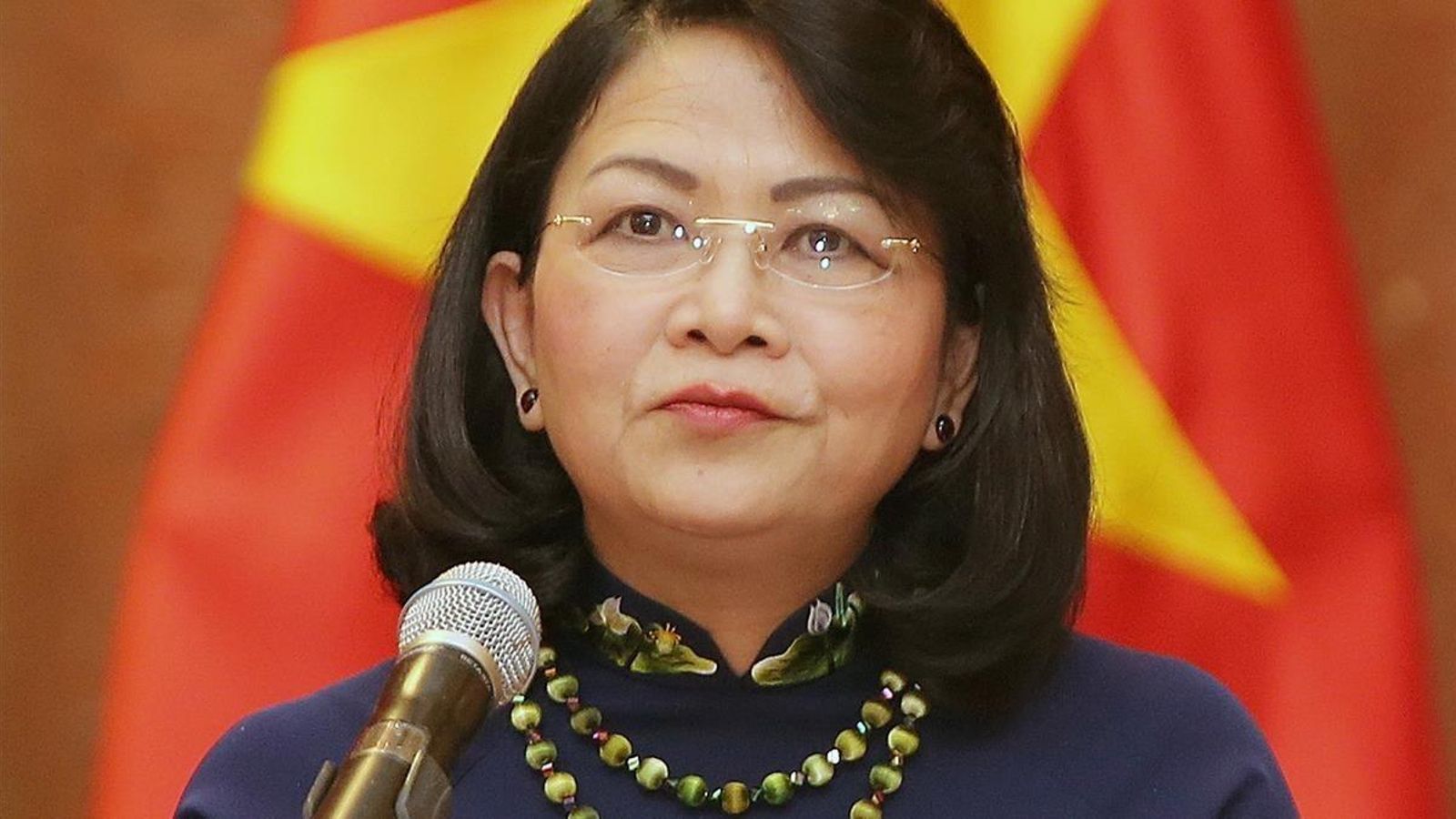 Dang Thi Ngoc Thinh, presidenta provisional de la República Socialista del Vietnam