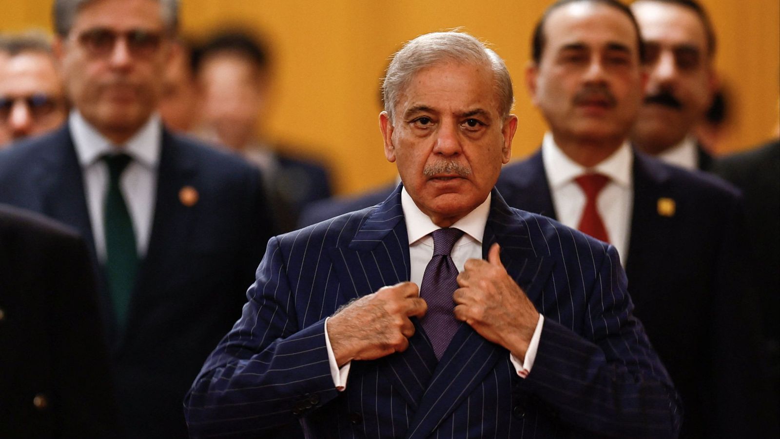 El primer ministre pakistanés Shehbaz Sharif
