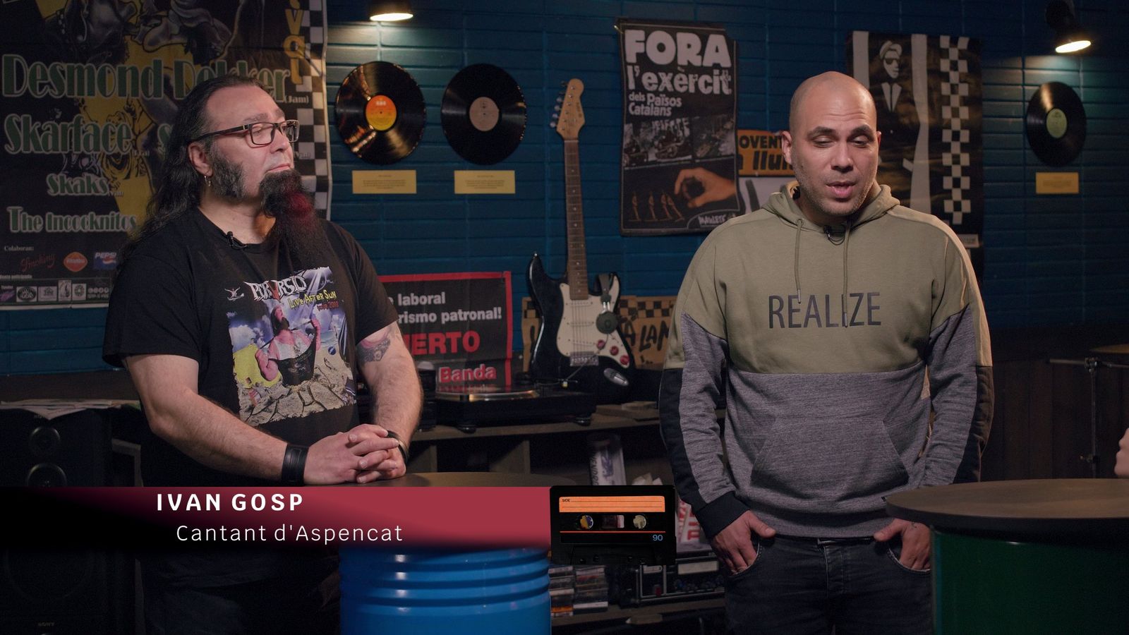 Nerea Sanfe entrevistarà Ivan Gosp (cantant d’Aspencat) i Alanmetall (vocalista de Perversió).
