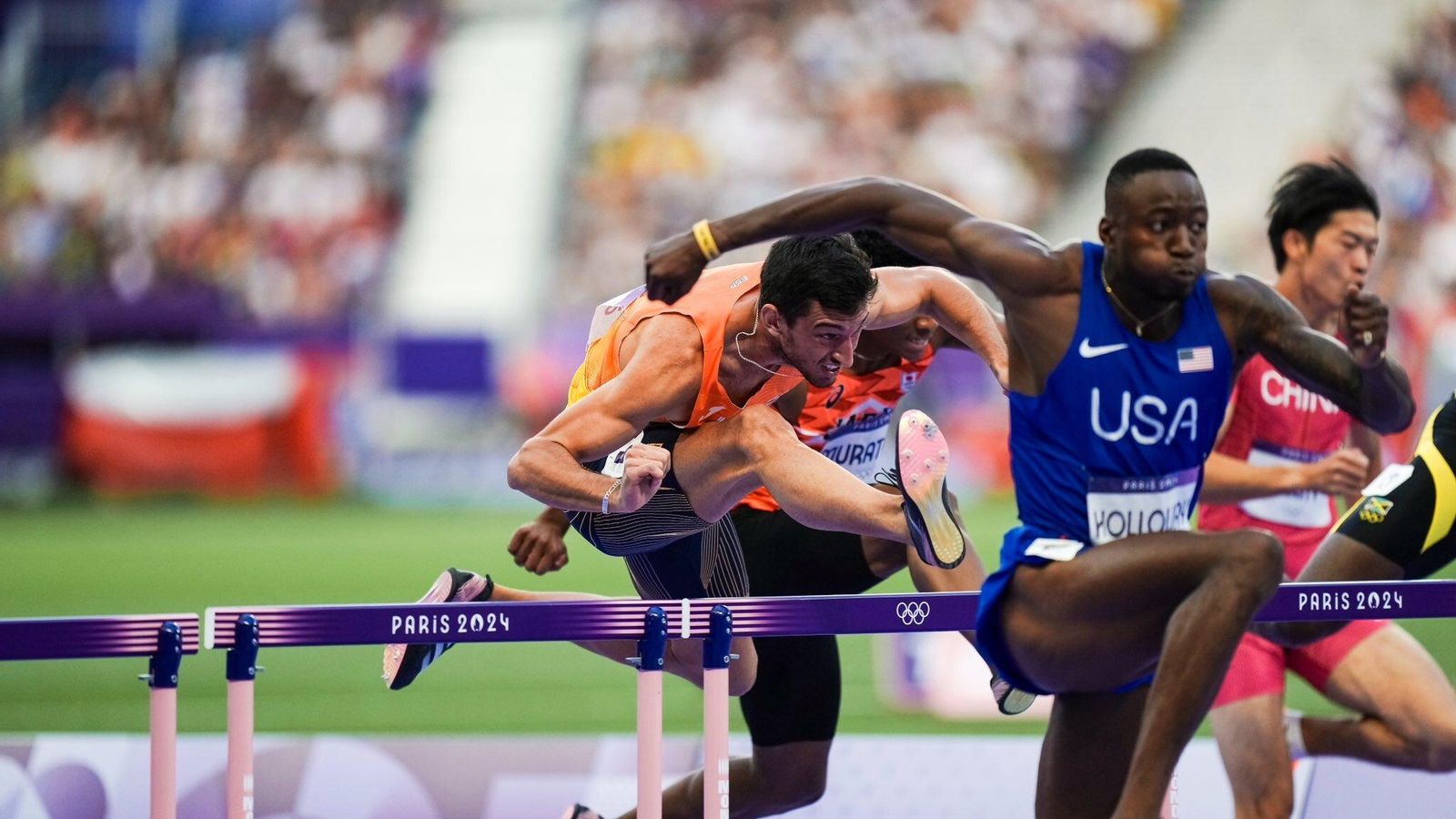 Quique Llopis durant les semifinals olímpiques