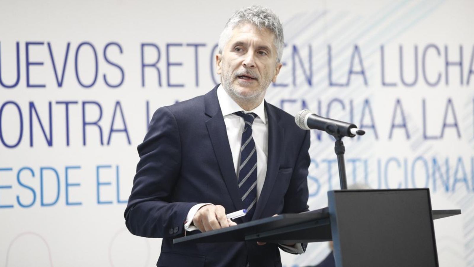 El ministre d'Interior en funcions, Fernando Grande-Marlaska.
