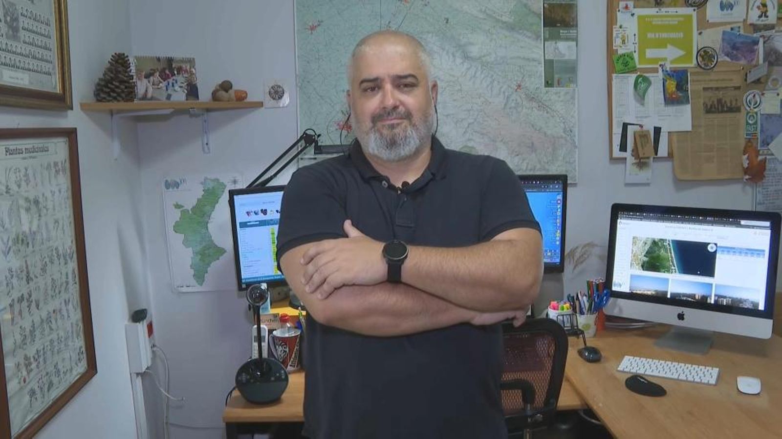 Ferran Dalmau, enginyer forestal, en 'Les notícies del matí'