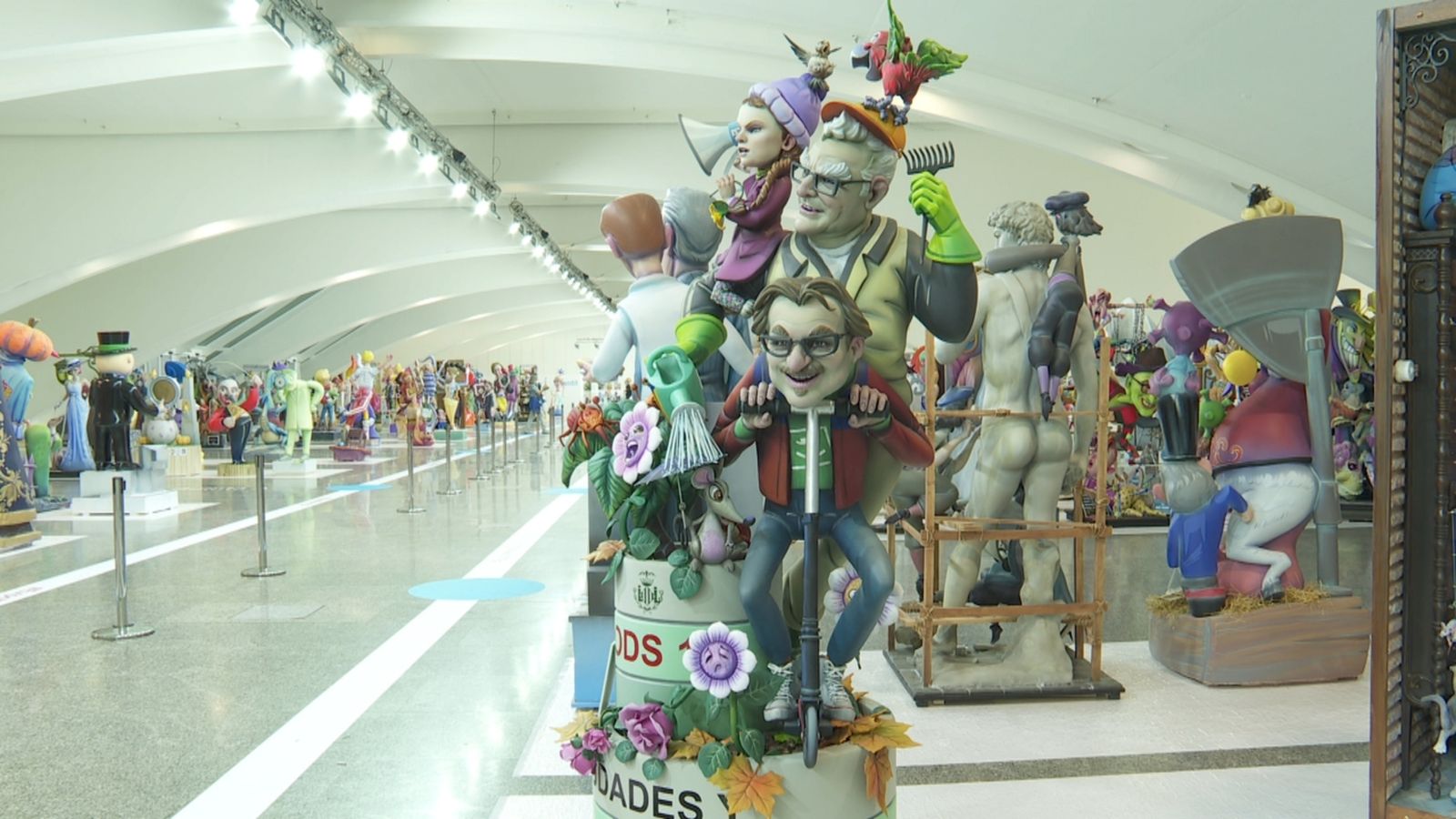 L'Exposició del Ninot tornar al Museu de les Ciències dos anys després