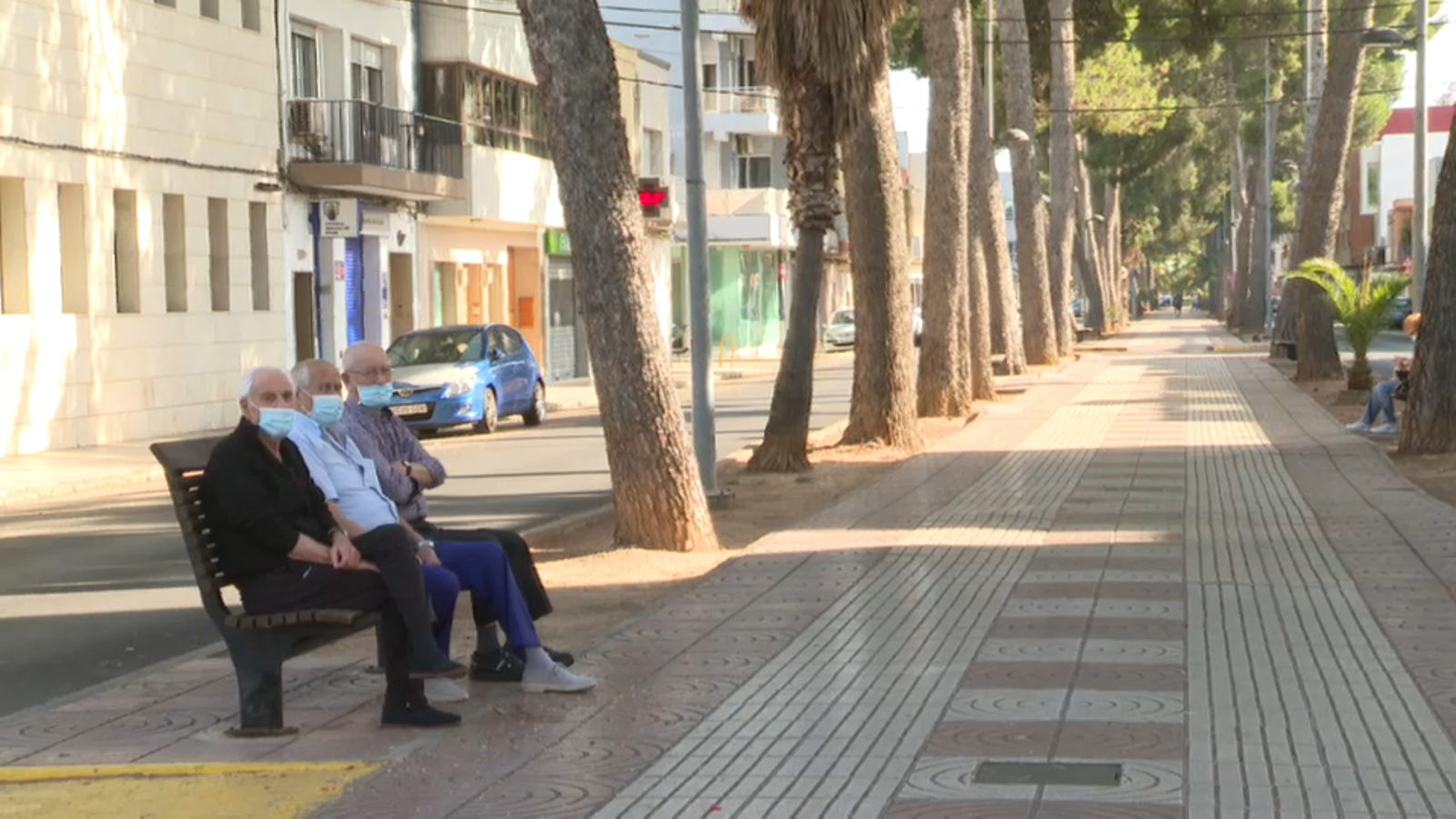 Una imatge dels carrers de Guadassuar, aquest dimecres
