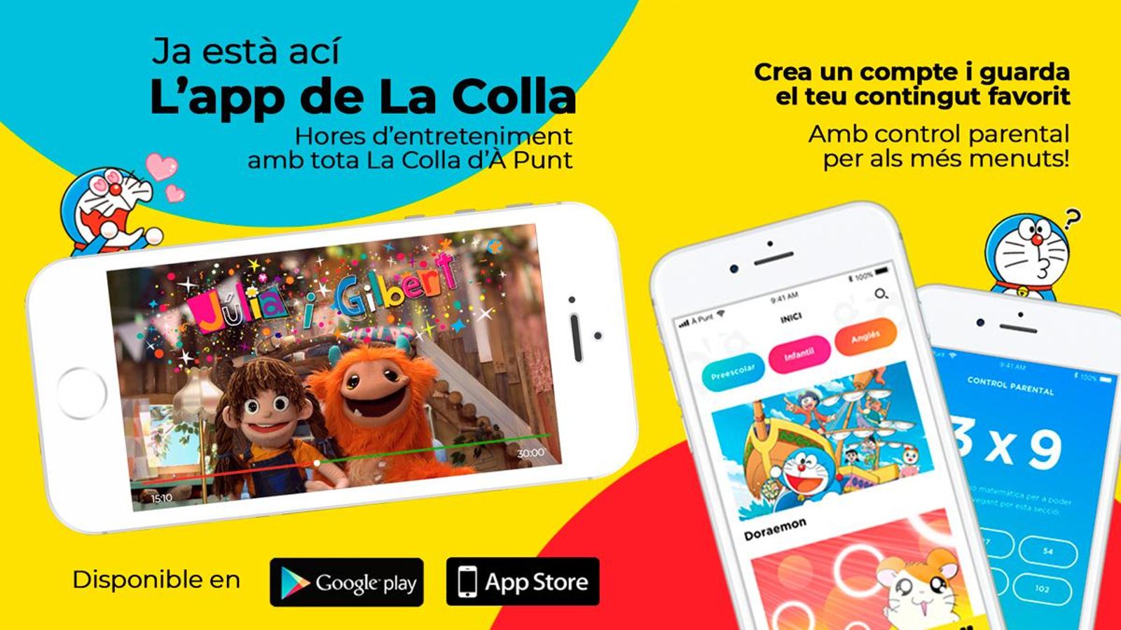 App per a continguts infantils