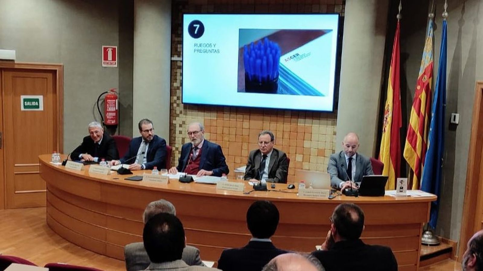 Dirigents d'Ascer en una imatge d'arxiu