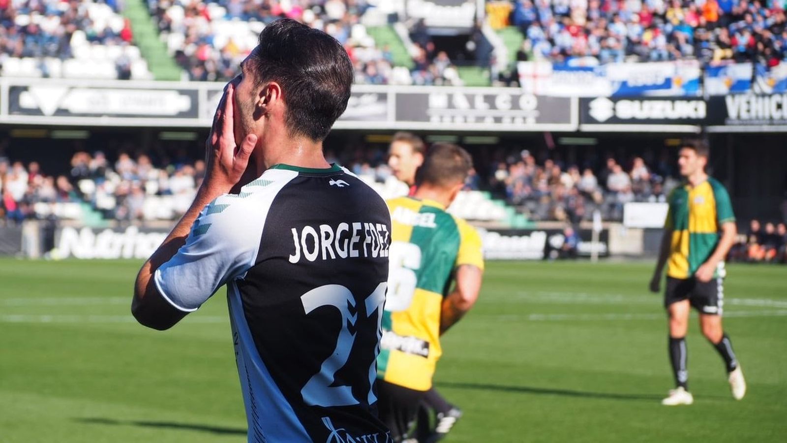 Jorge Fernández es lamenta al Castàlia